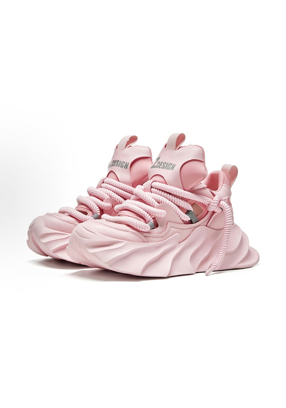 XMZY丨Hollow Platform Sandals -Pink - PSYLOS 1, XMZY丨Hollow Platform Sandals -Pink, Chunky Sneakers, XMZY•JAPAN, PSYLOS 1