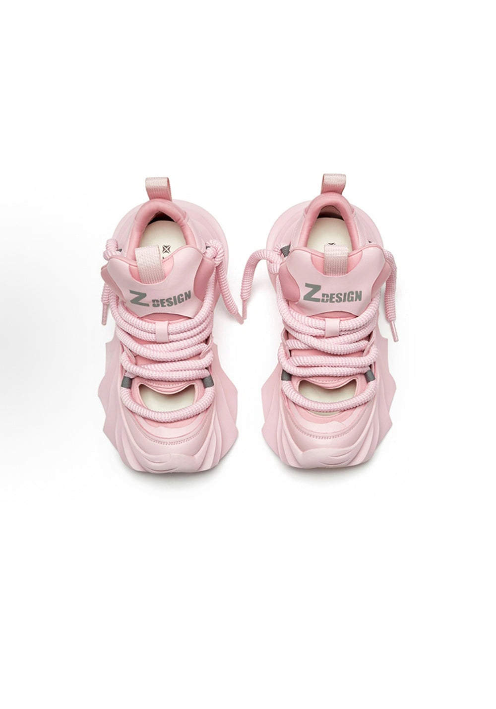 XMZY丨Hollow Platform Sandals -Pink - PSYLOS 1, XMZY丨Hollow Platform Sandals -Pink, Chunky Sneakers, XMZY•JAPAN, PSYLOS 1