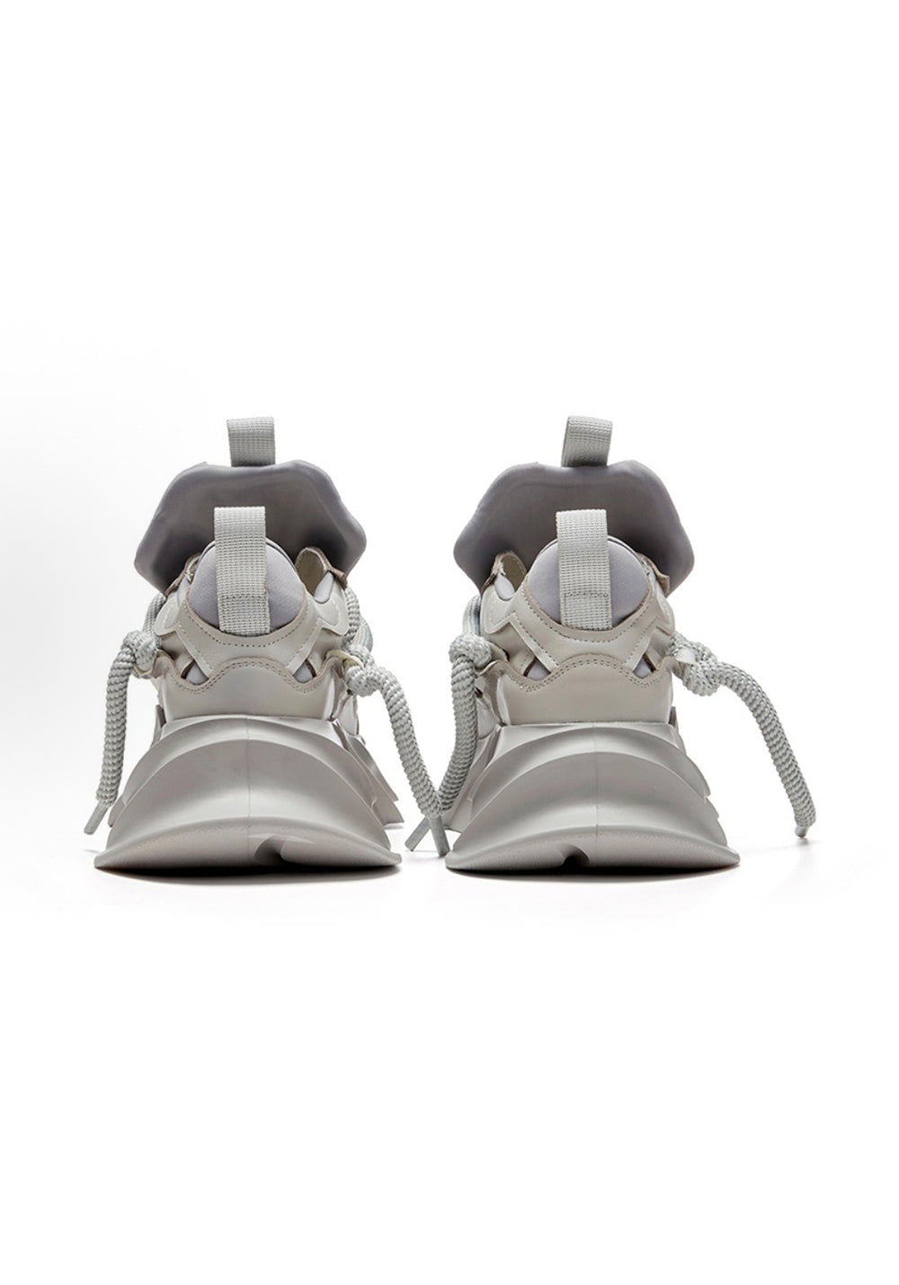 XMZY丨Hollow Platform Sandals -Gray - PSYLOS 1, XMZY丨Hollow Platform Sandals -Gray, Chunky Sneakers, XMZY•JAPAN, PSYLOS 1