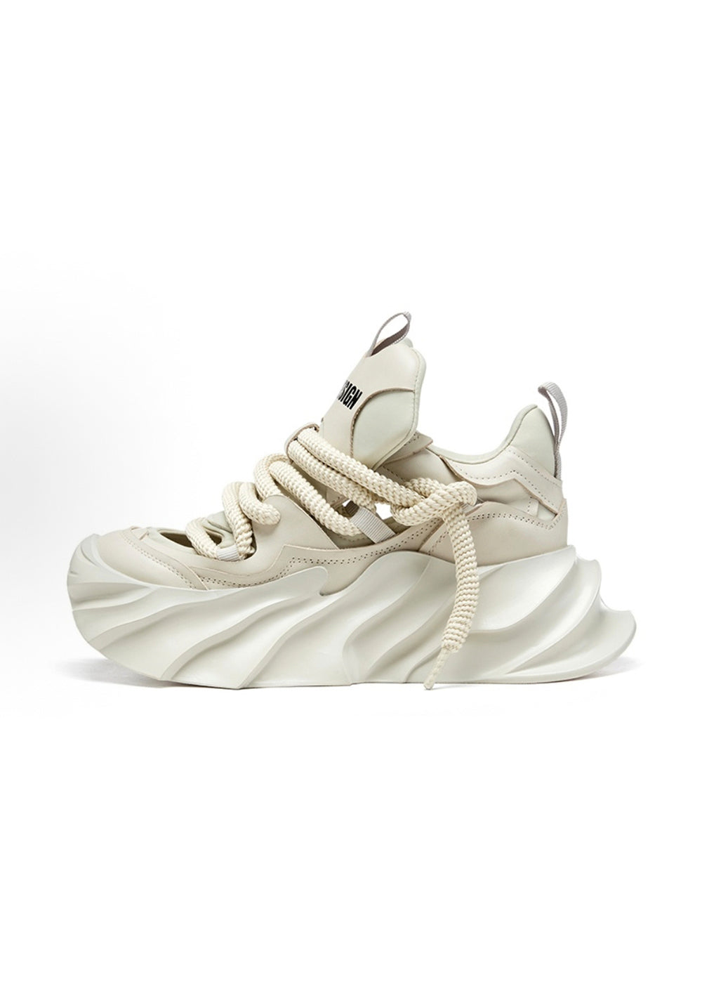 XMZY丨Hollow Platform Sandals -Beige - PSYLOS 1, XMZY丨Hollow Platform Sandals -Beige, Chunky Sneakers, XMZY•JAPAN, PSYLOS 1