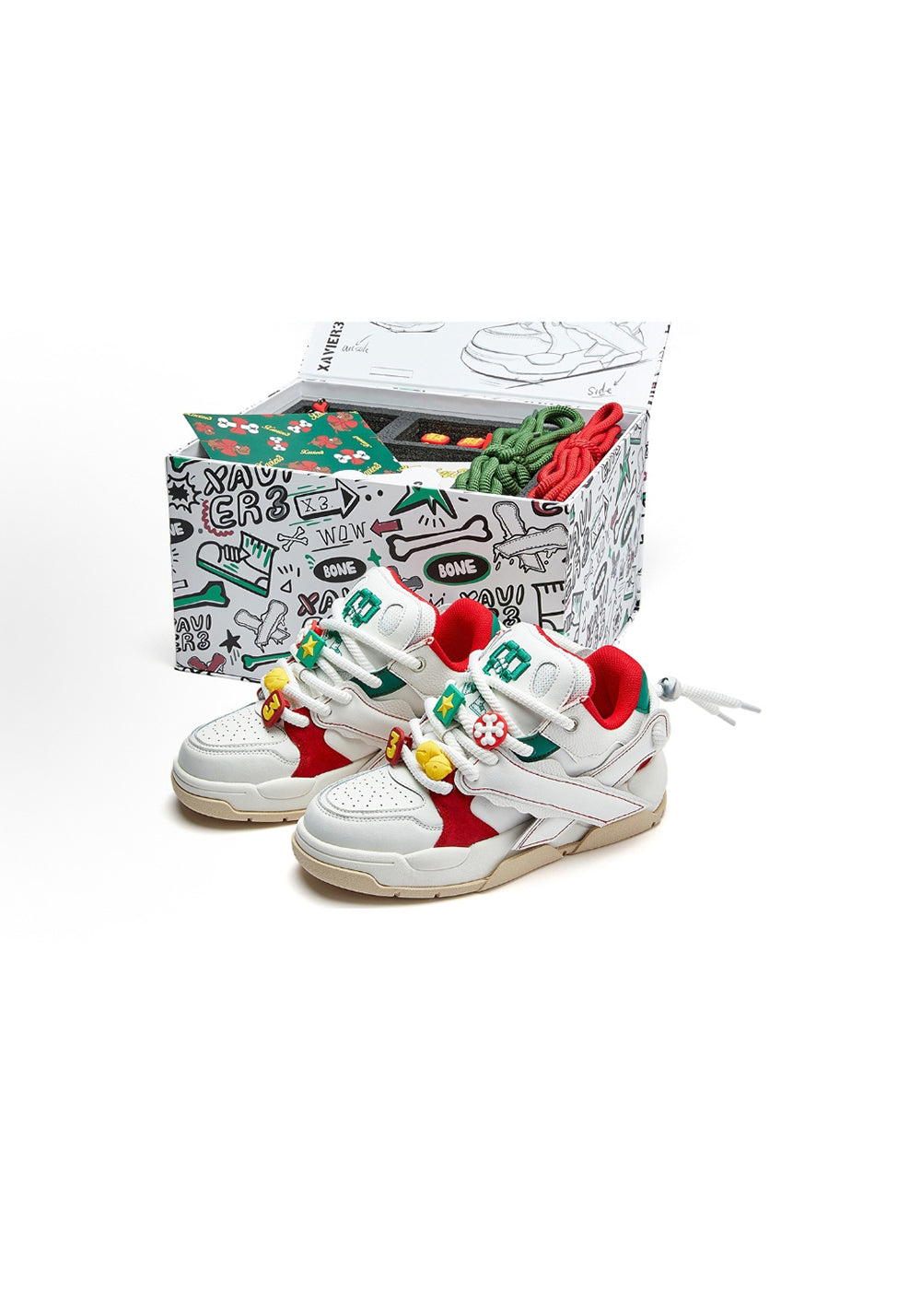 Xavier3丨Xavier3 Bone Sneakers  - PSYLOS 1, Xavier3丨Xavier3 Bone Sneakers , Skate Shoes, Xavier3, PSYLOS 1