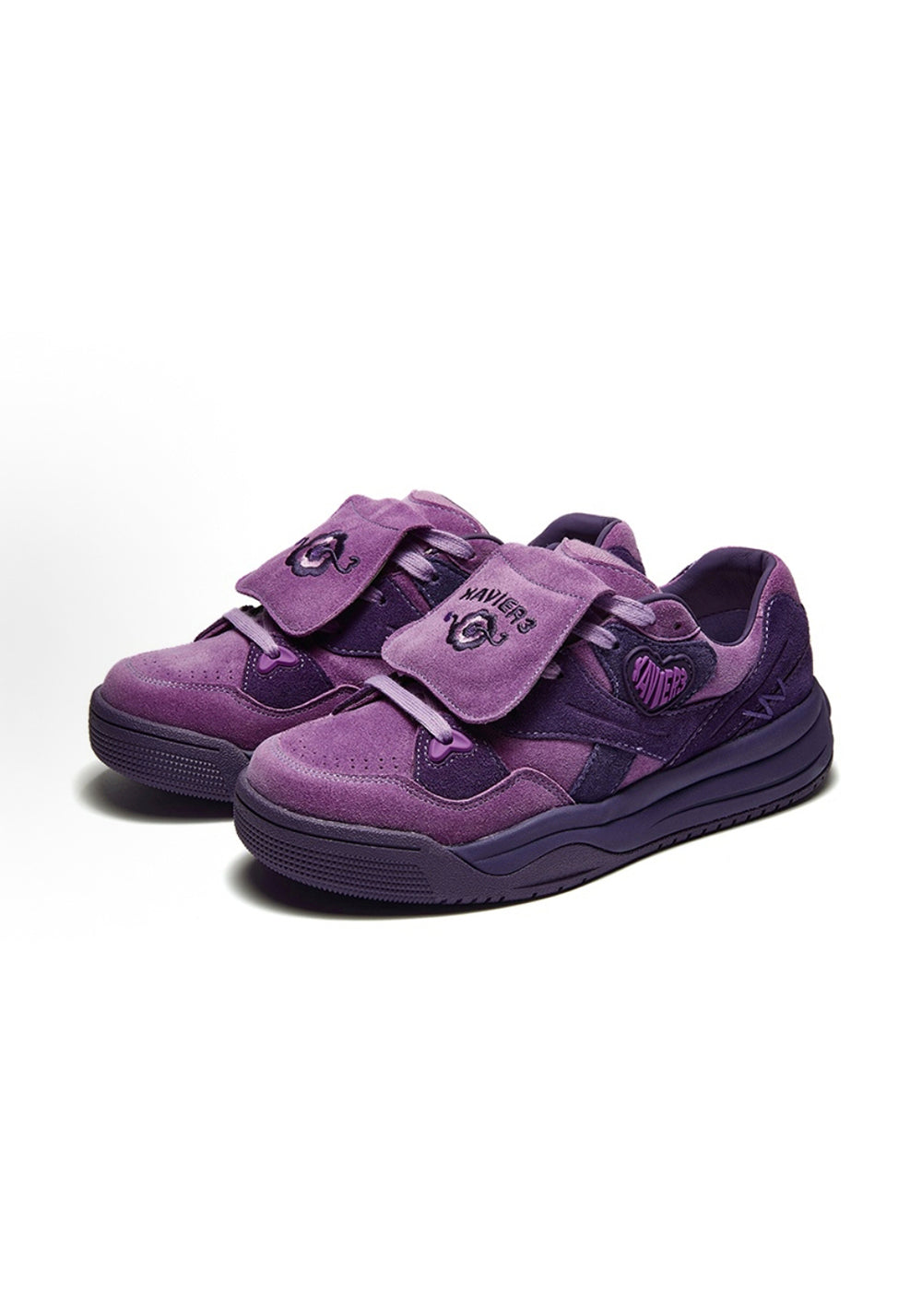 Xavier3丨Xavier3 Violet Leather Skate Shoes  - PSYLOS 1, Xavier3丨Xavier3 Violet Leather Skate Shoes , Skate Shoes, Xavier3, PSYLOS 1