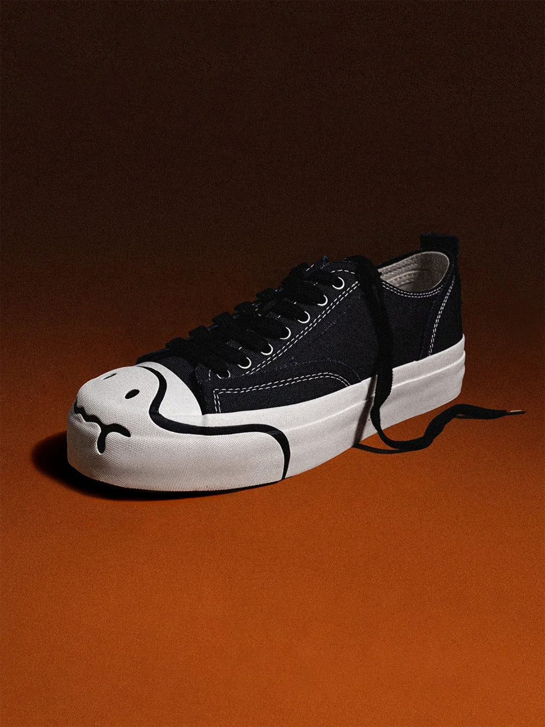 T/C MADE│025 Thick-soled Elevated Moccasin-style Canvas Shoes-Black - PSYLOS 1, T/C MADE│025 Thick-soled Elevated Moccasin-style Canvas Shoes-Black, Canvas Sneakers, T/C MADE, PSYLOS 1