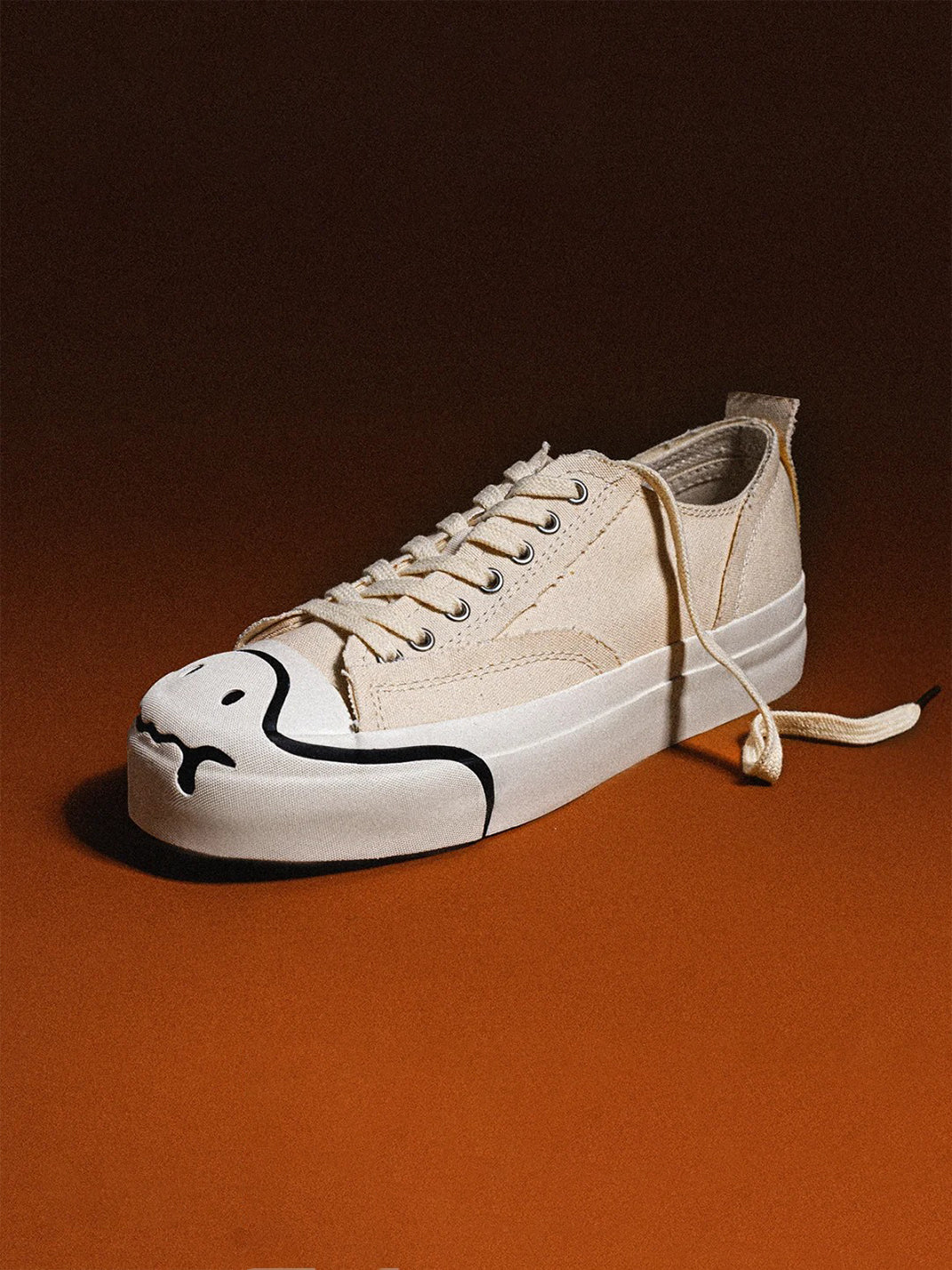 T/C MADE│025 Thick-soled Elevated Moccasin-style Canvas Shoes-White - PSYLOS 1, T/C MADE│025 Thick-soled Elevated Moccasin-style Canvas Shoes-White, Canvas Sneakers, T/C MADE, PSYLOS 1