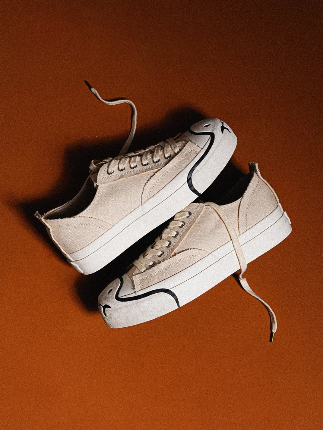 T/C MADE│025 Thick-soled Elevated Moccasin-style Canvas Shoes-White - PSYLOS 1, T/C MADE│025 Thick-soled Elevated Moccasin-style Canvas Shoes-White, Canvas Sneakers, T/C MADE, PSYLOS 1