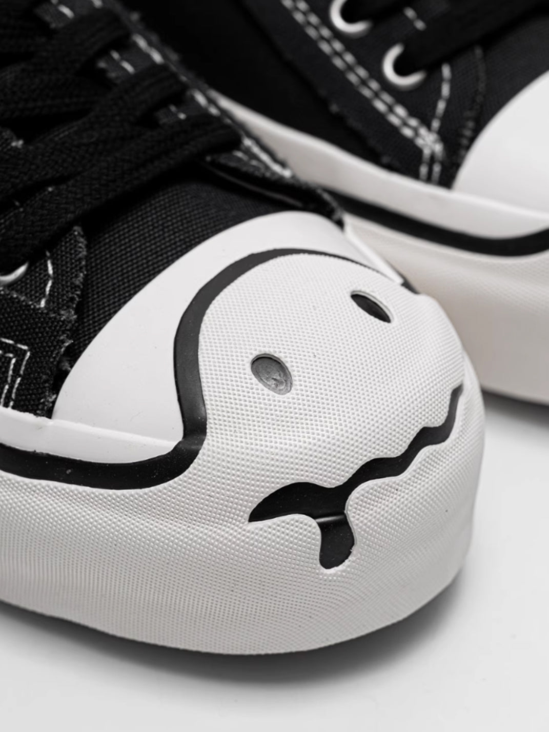 T/C MADE│025 Thick-soled Elevated Moccasin-style Canvas Shoes-Black - PSYLOS 1, T/C MADE│025 Thick-soled Elevated Moccasin-style Canvas Shoes-Black, Canvas Sneakers, T/C MADE, PSYLOS 1