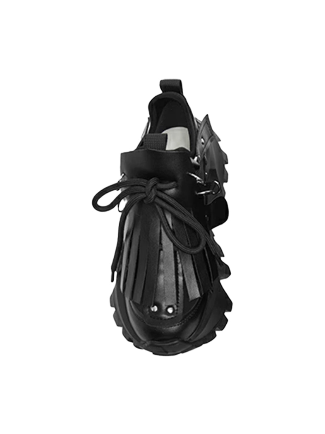 KEDDO│Studded Tassel Chunky Sneakers-Black - PSYLOS 1, KEDDO│Studded Tassel Chunky Sneakers-Black, Chunky Sneakers, KEDDO, PSYLOS 1