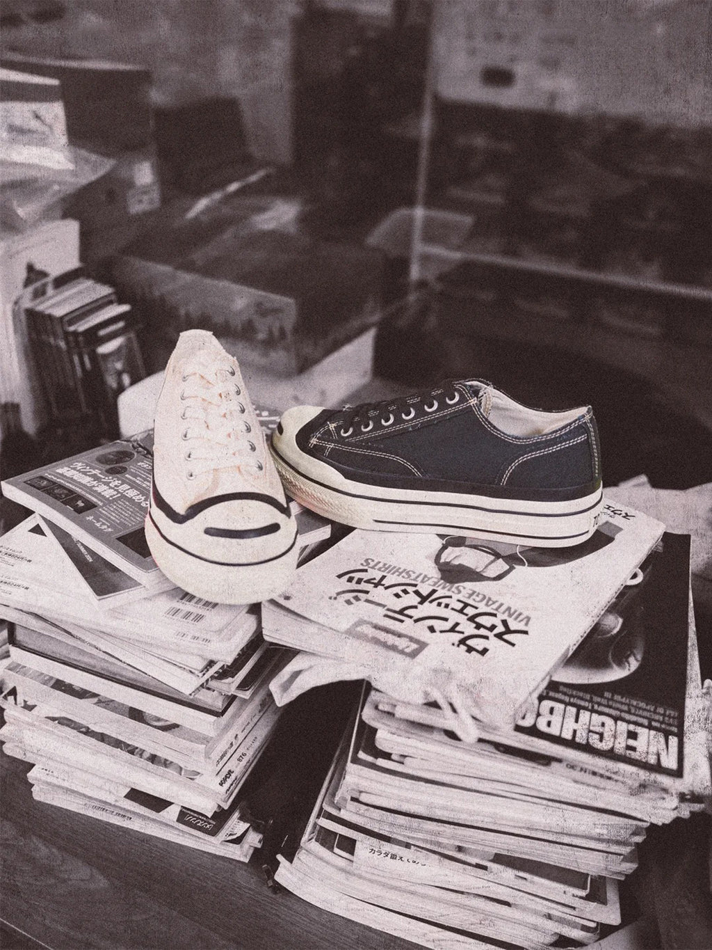 T/C MADE│016b Classic Jack Purcell Style Smiley-Toe Canvas Sneakers-Black - PSYLOS 1, T/C MADE│016b Classic Jack Purcell Style Smiley-Toe Canvas Sneakers-Black, Canvas Sneakers, T/C MADE, PSYLOS 1