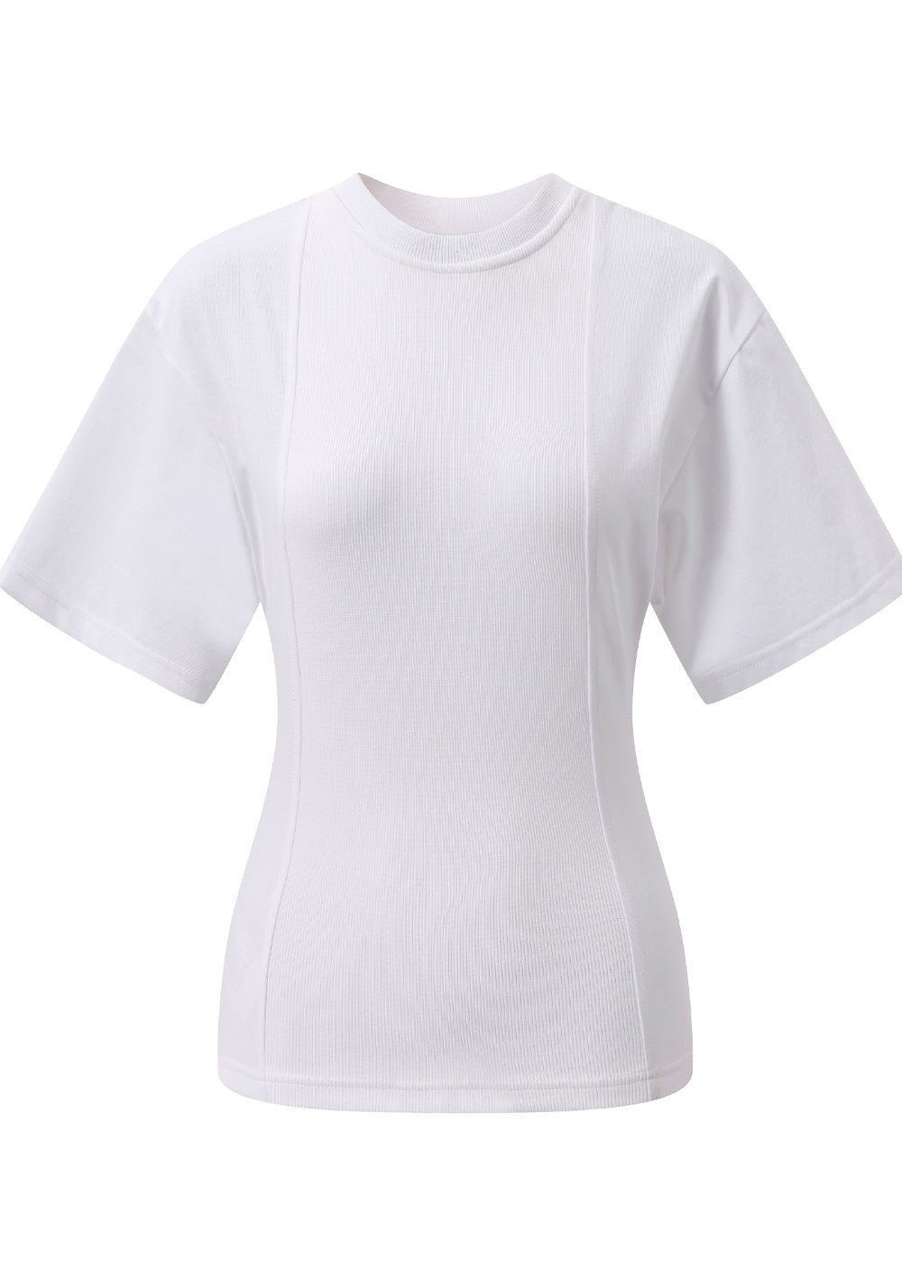 NyDkyel丨Ribbed Contrast Reversible Wide-Narrow Fit Crewneck Tee - PSYLOS 1, NyDkyel丨Ribbed Contrast Reversible Wide-Narrow Fit Crewneck Tee, Shirt, NyDkyel, PSYLOS 1