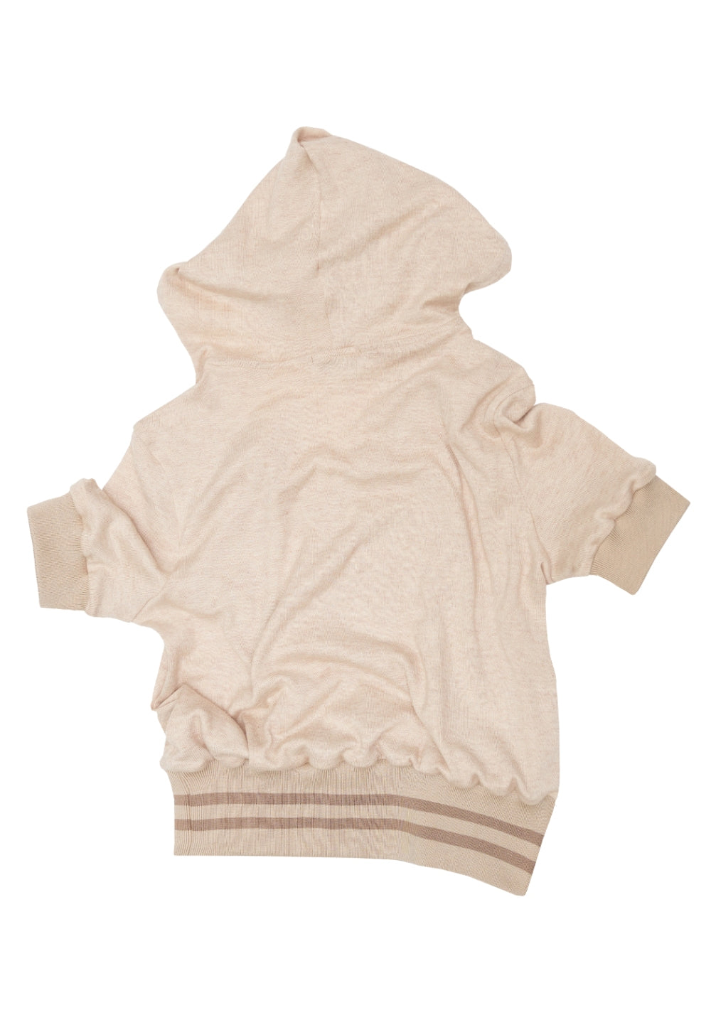 NyDkyel丨Hooded V-Neck Ribbed Waistband Knit Tee - PSYLOS 1, NyDkyel丨Hooded V-Neck Ribbed Waistband Knit Tee, Shirt, NyDkyel, PSYLOS 1