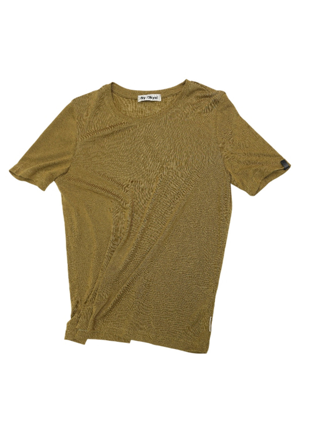 NyDkyel丨Lightweight Knit Tee - Dropped Shoulder Fit-Green - PSYLOS 1, NyDkyel丨Lightweight Knit Tee - Dropped Shoulder Fit-Green, Shirts, NyDkyel, PSYLOS 1