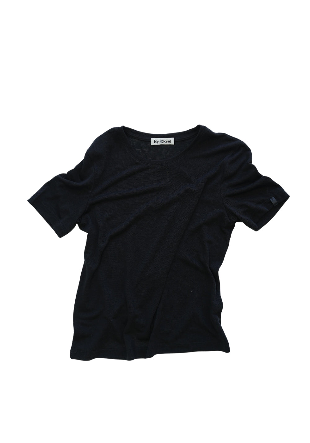 NyDkyel丨Lightweight Knit Tee - Dropped Shoulder Fit-Black - PSYLOS 1, NyDkyel丨Lightweight Knit Tee - Dropped Shoulder Fit-Black, Shirts, NyDkyel, PSYLOS 1