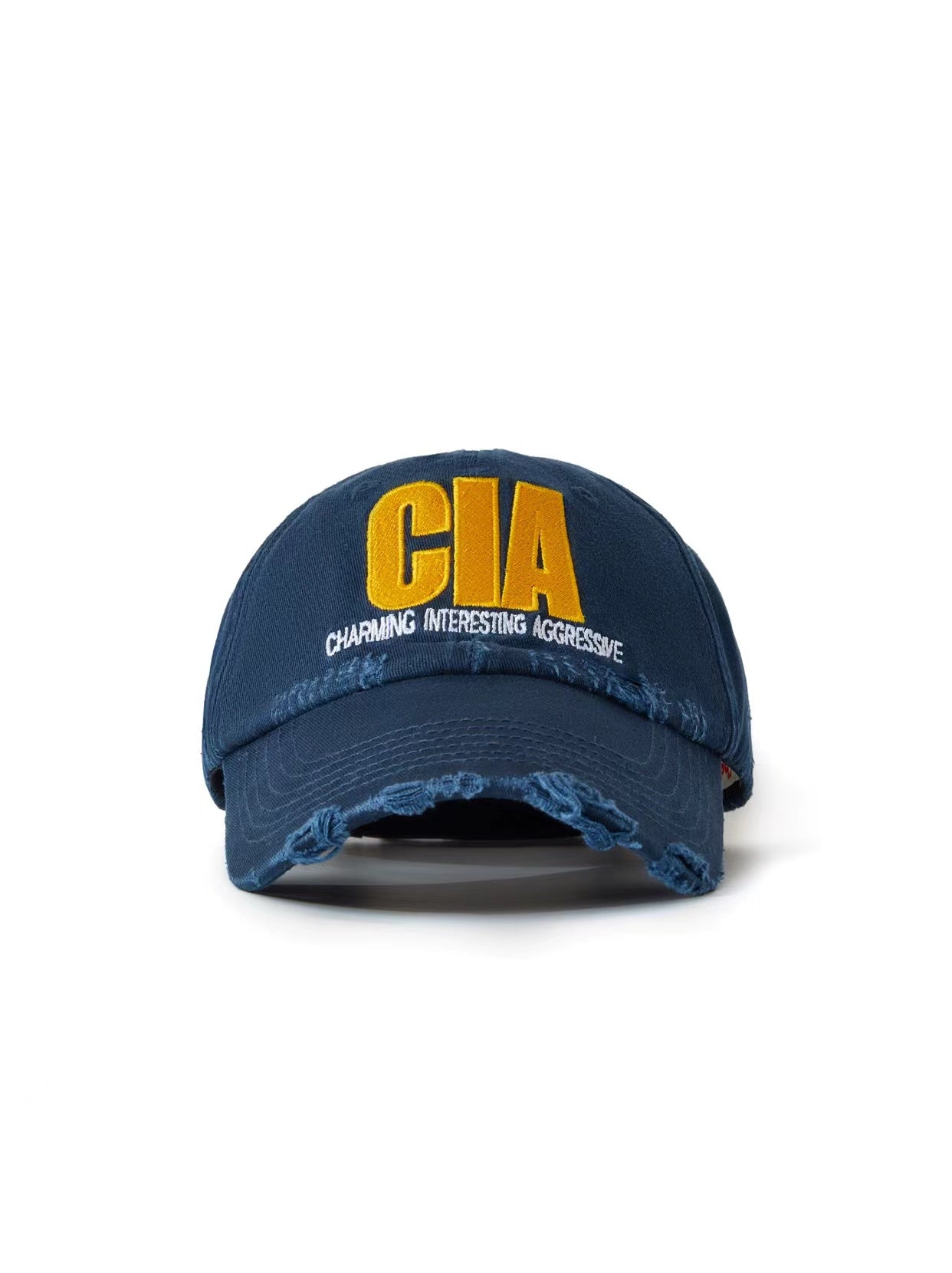 ChoiceChoice丨"CIA Cute & Dangerous" Distressed Washed Cap - PSYLOS 1, ChoiceChoice丨"CIA Cute & Dangerous" Distressed Washed Cap, cap, ChoiceChoice, PSYLOS 1