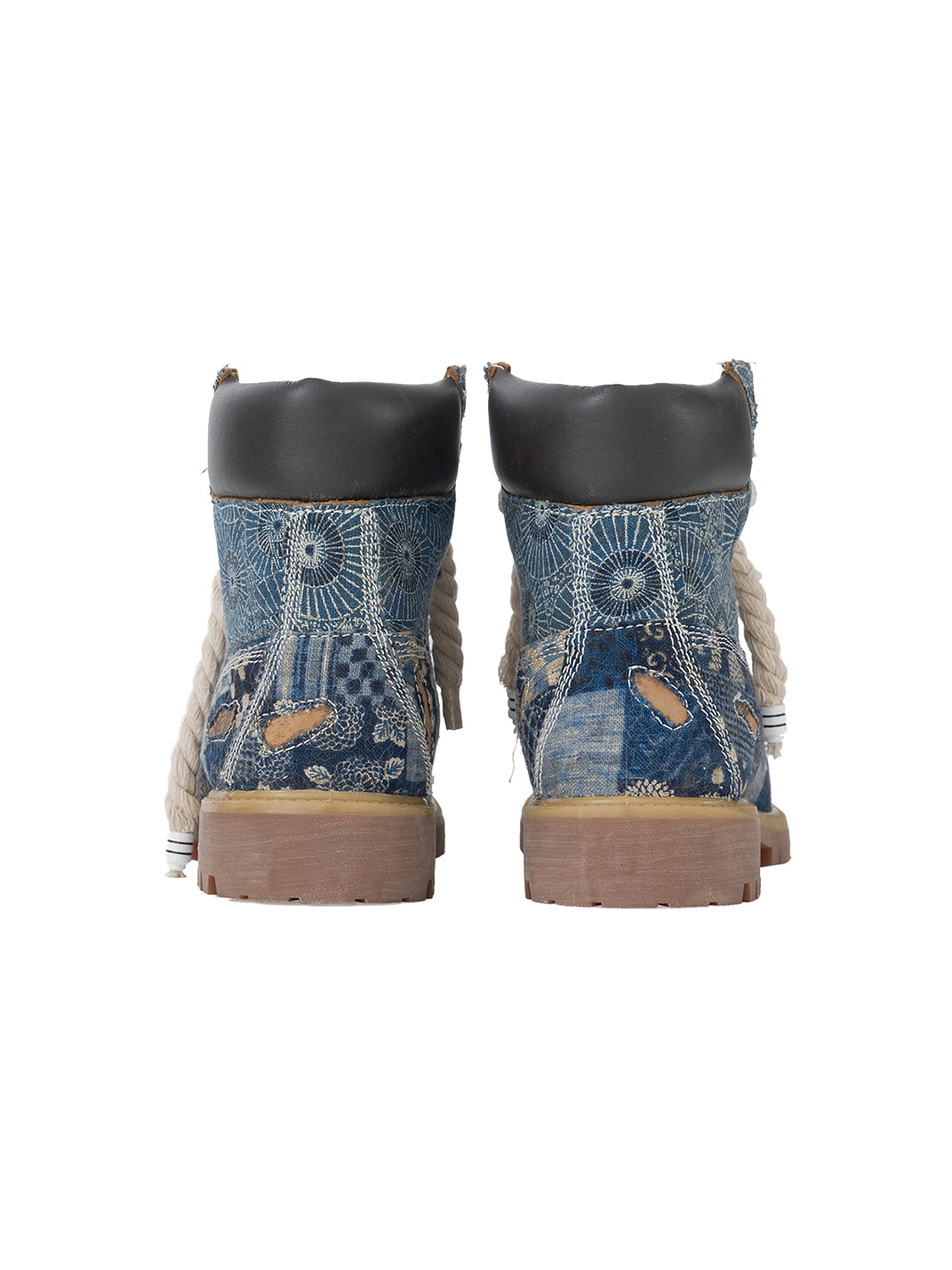 CIRCLECUSTOM丨 Japanese style denim Timberland customization - PSYLOS 1, CIRCLECUSTOM丨 Japanese style denim Timberland customization, Boots, CIRCLECUSTOM, PSYLOS 1