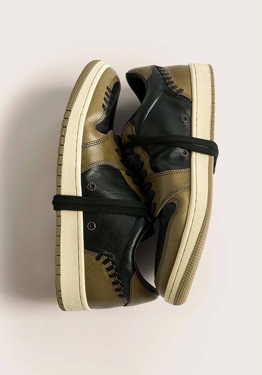 PIPG丨Men's Washed Horsehide Skate Shoes(Green&Brown) - PSYLOS 1, PIPG丨Men's Washed Horsehide Skate Shoes(Green&Brown), Skate Shoes, PIPG, PSYLOS 1