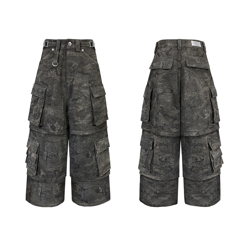Detachable Camo Utility Pants - PSYLOS 1, Detachable Camo Utility Pants, Pants, TecNineGroup, PSYLOS 1