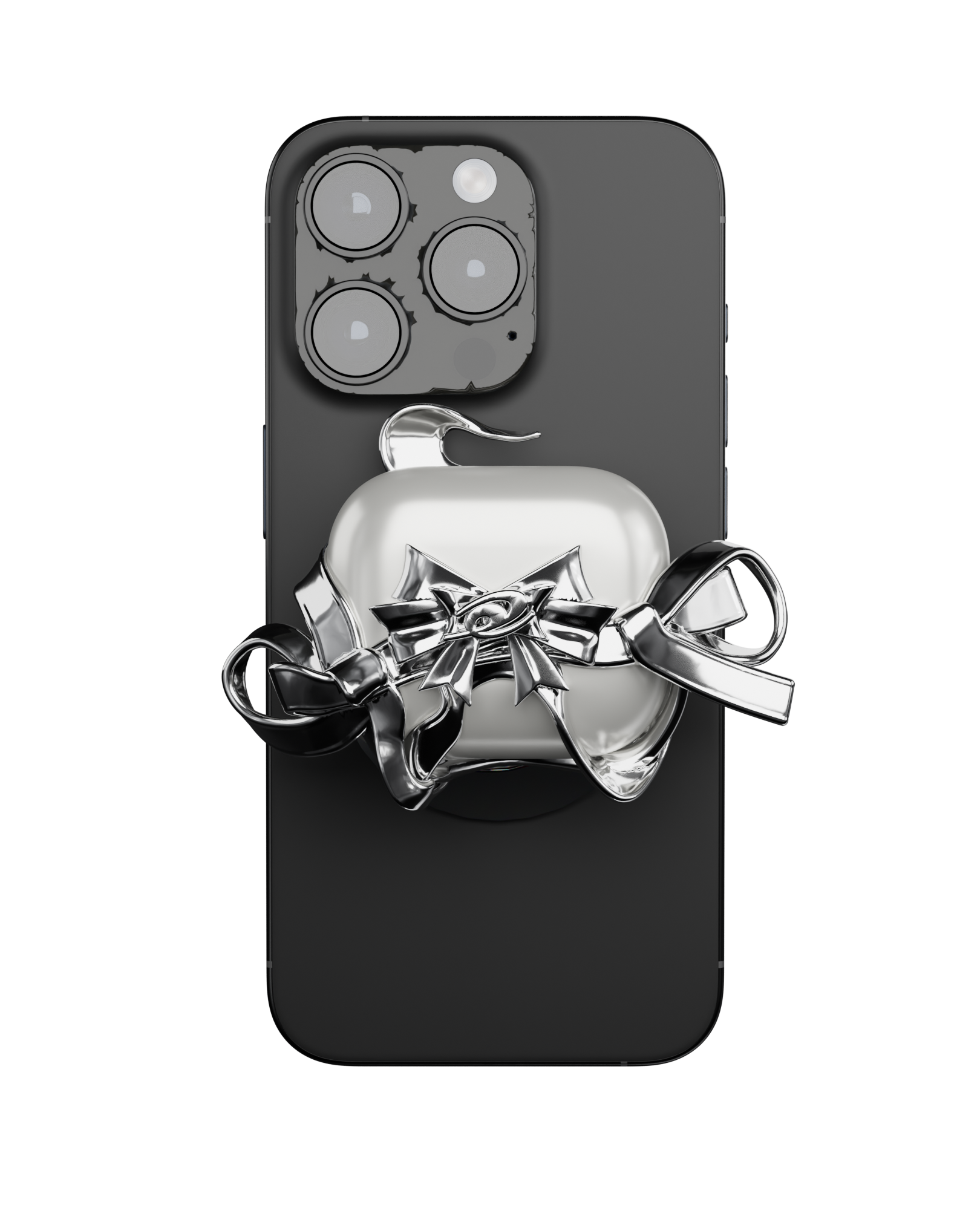 TORNADOSONG丨AirPods Phone Magnetic Case -Bow - PSYLOS 1, TORNADOSONG丨AirPods Phone Magnetic Case -Bow, Accessories, TORNADOSONG, PSYLOS 1