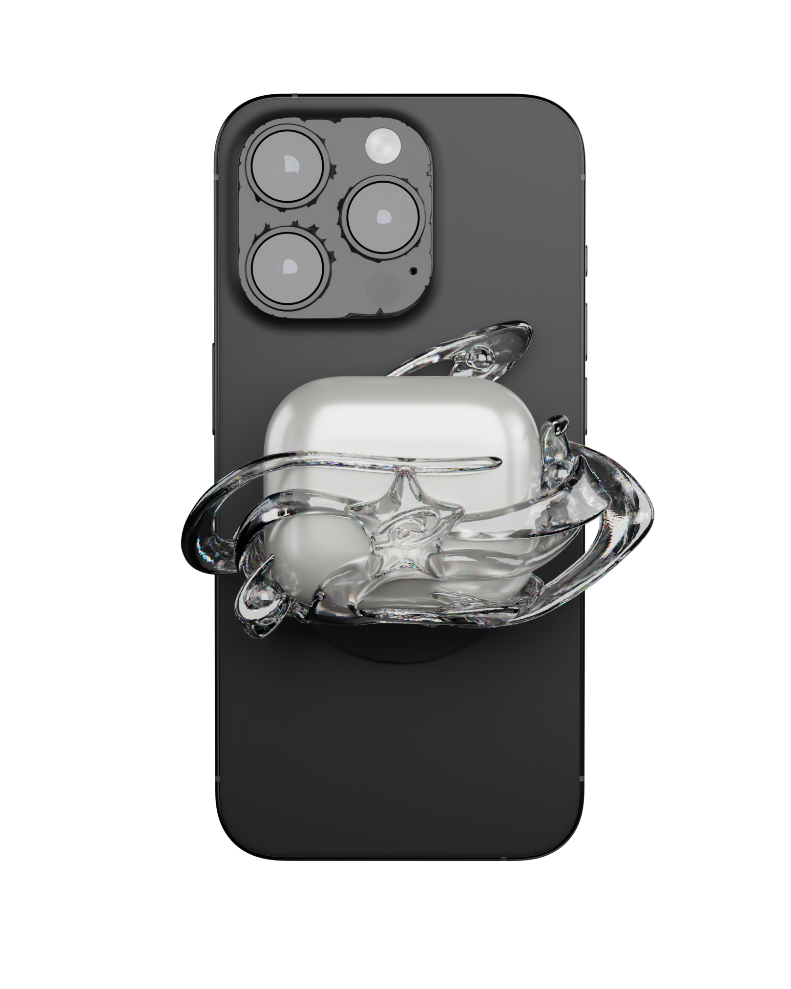 TORNADOSONG丨AirPods Phone Magnetic Case - Star - PSYLOS 1, TORNADOSONG丨AirPods Phone Magnetic Case - Star, Accessories, TORNADOSONG, PSYLOS 1