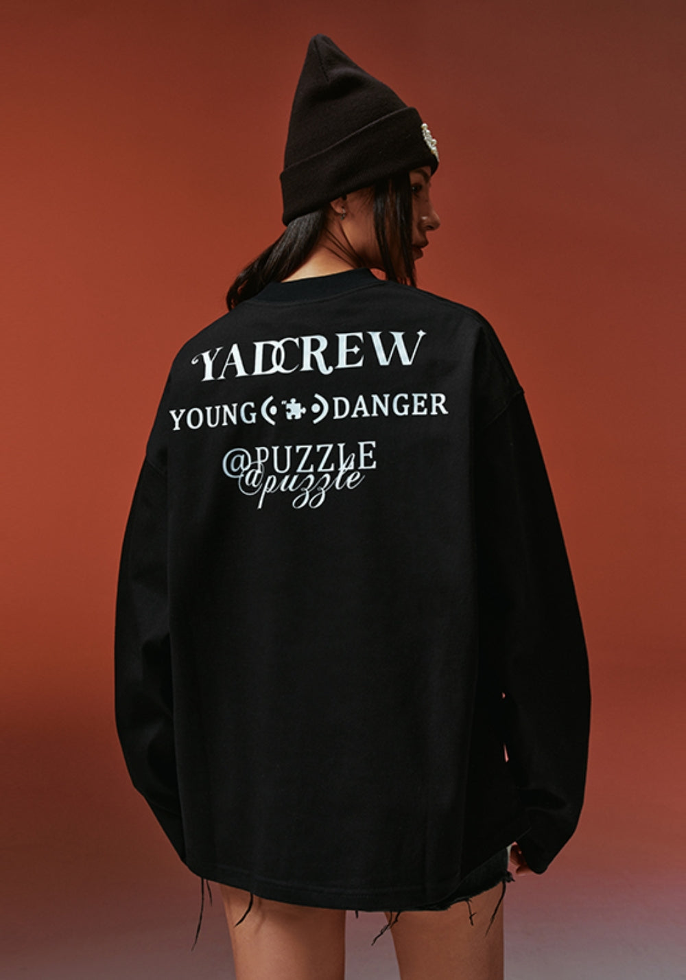 YADcrew丨YADcrew Essential Slogan Tee-Black - PSYLOS 1, YADcrew丨YADcrew Essential Slogan Tee-Black, T-Shirt, YADcrew, PSYLOS 1