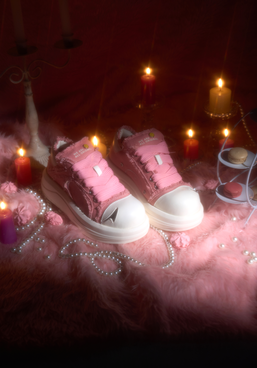 SMILEY丨Beluga Series-Pink - PSYLOS 1, SMILEY丨Beluga Series-Pink, Chunky Sneakers, SMILEY•JAPAN, PSYLOS 1
