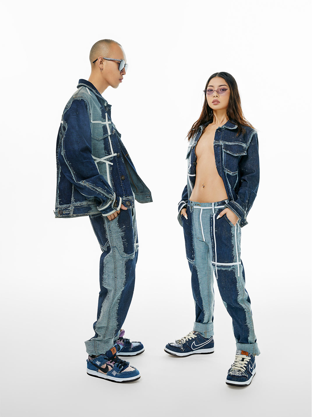 CIRCLECUSTOM丨“Timeloop”Series 「Soul cutter」 Dunk Customization - PSYLOS 1, CIRCLECUSTOM丨“Timeloop”Series 「Soul cutter」 Dunk Customization, Canvas Sneakers, CIRCLECUSTOM, PSYLOS 1