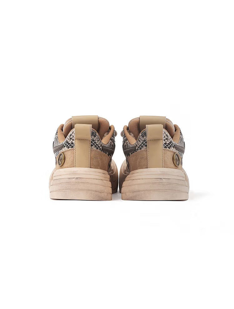 Smile Life Sneaker - Brown