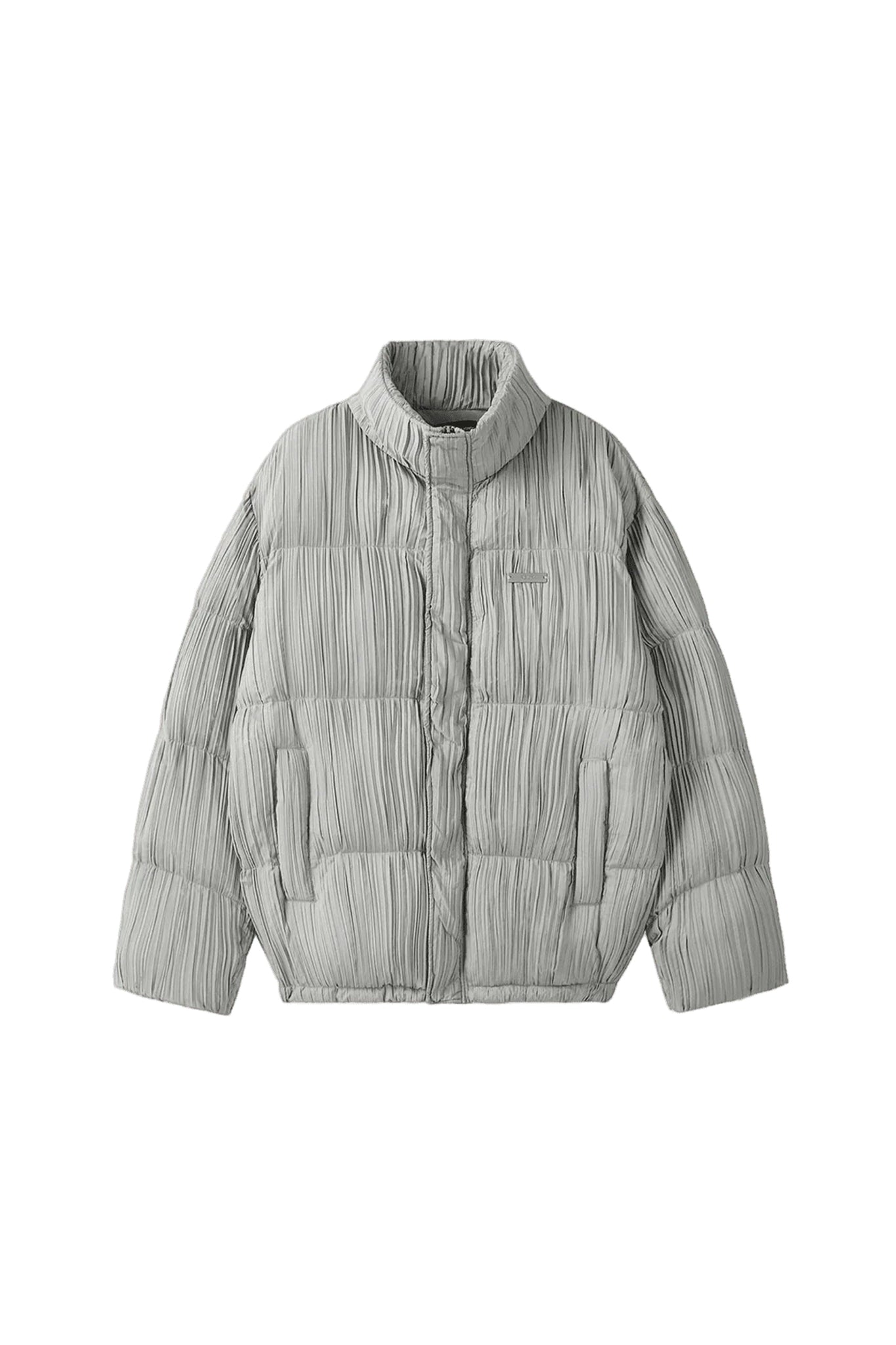 Pleated Corrugated Down Jacket