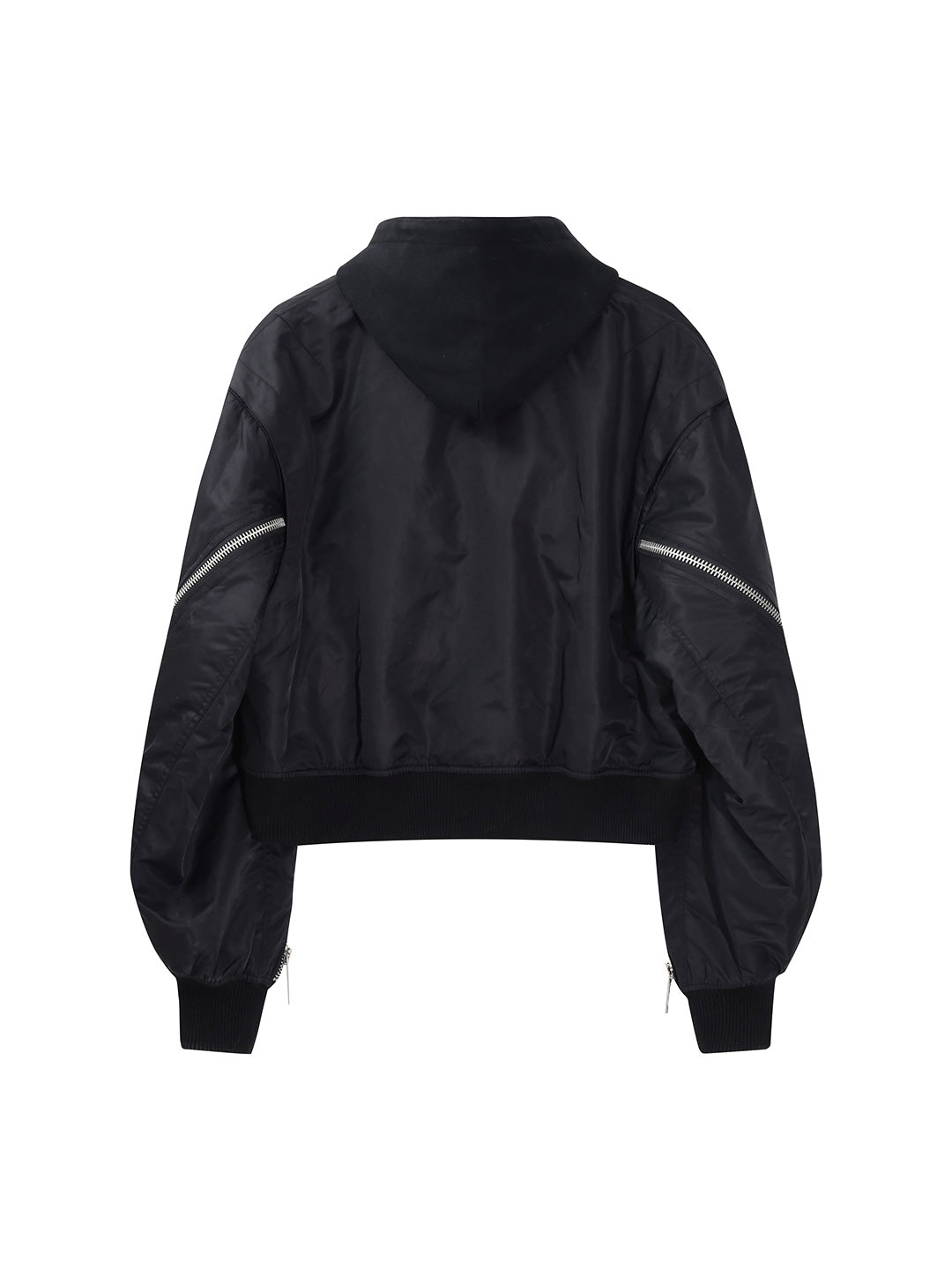 REBEL WAVE丨Double Zip Bone Print Hooded Jacket - PSYLOS 1, REBEL WAVE丨Double Zip Bone Print Hooded Jacket, Jacket, REBEL WAVE•JAPAN, PSYLOS 1