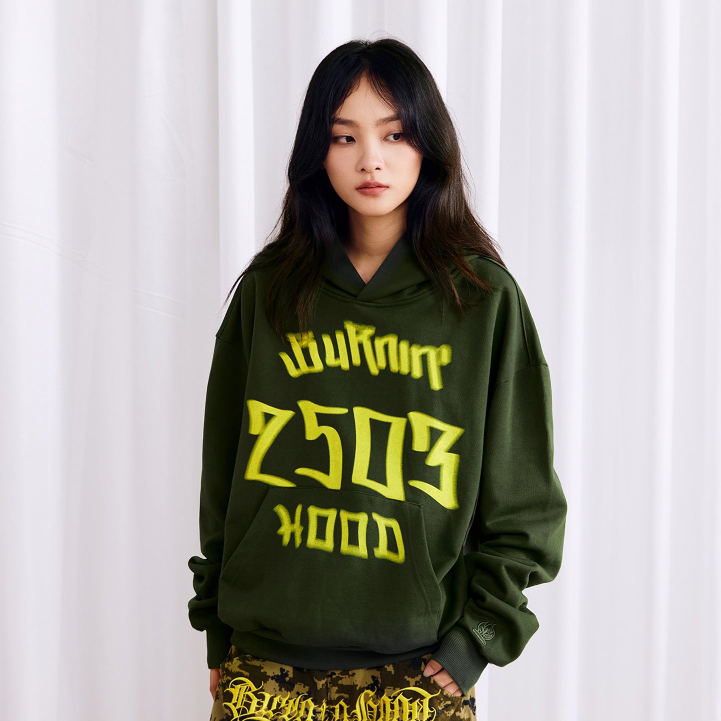 BURNIN*Phantom Logo Contrast Tire Print Hoodie - PSYLOS 1, BURNIN*Phantom Logo Contrast Tire Print Hoodie, Hoodie, Burnin, PSYLOS 1