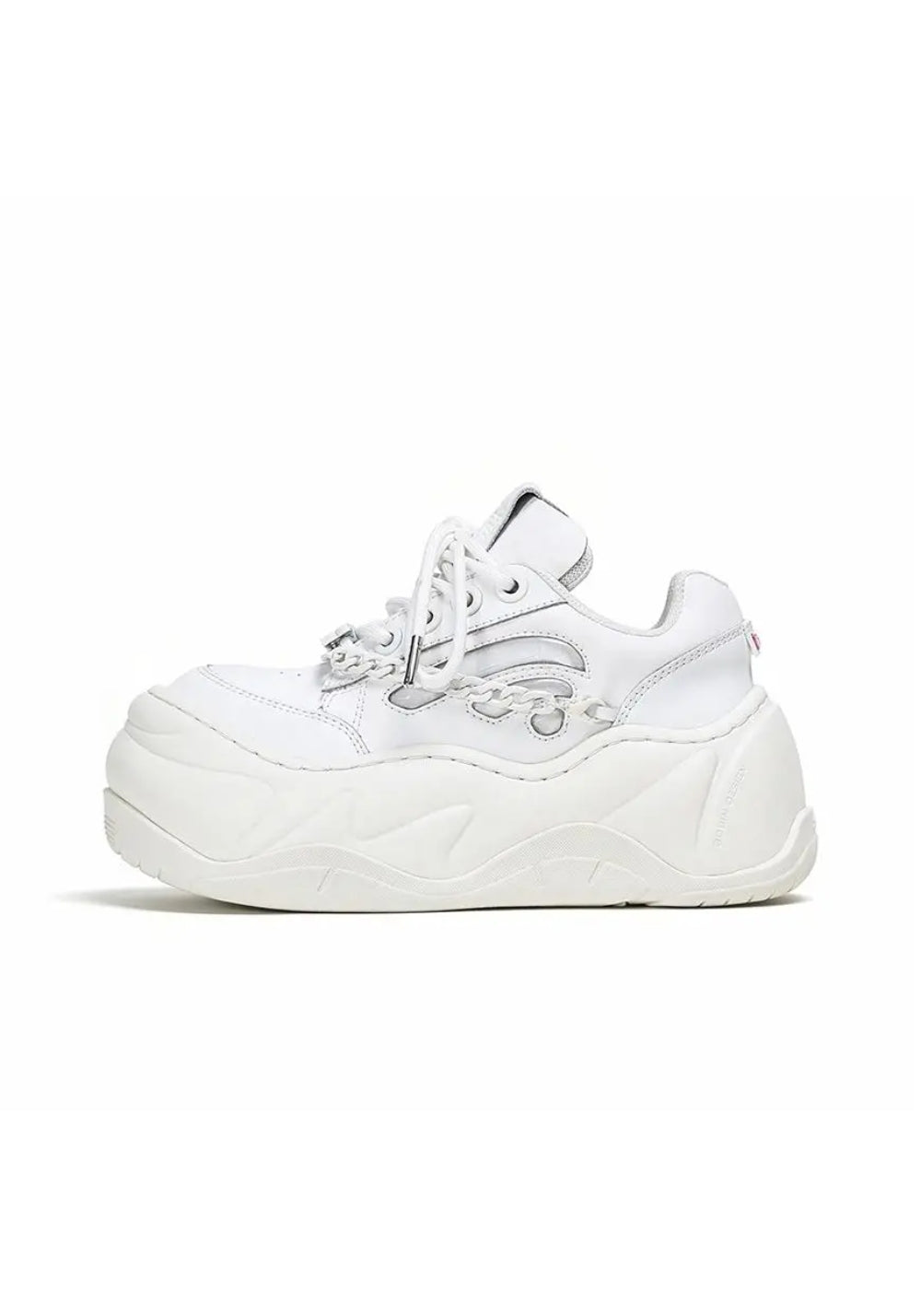 FYSPR丨WiFi 1.0 Wave Platform Shoes-White - PSYLOS 1, FYSPR丨WiFi 1.0 Wave Platform Shoes-White, Chunky Sneakers, FYSPR•JAPAN, PSYLOS 1