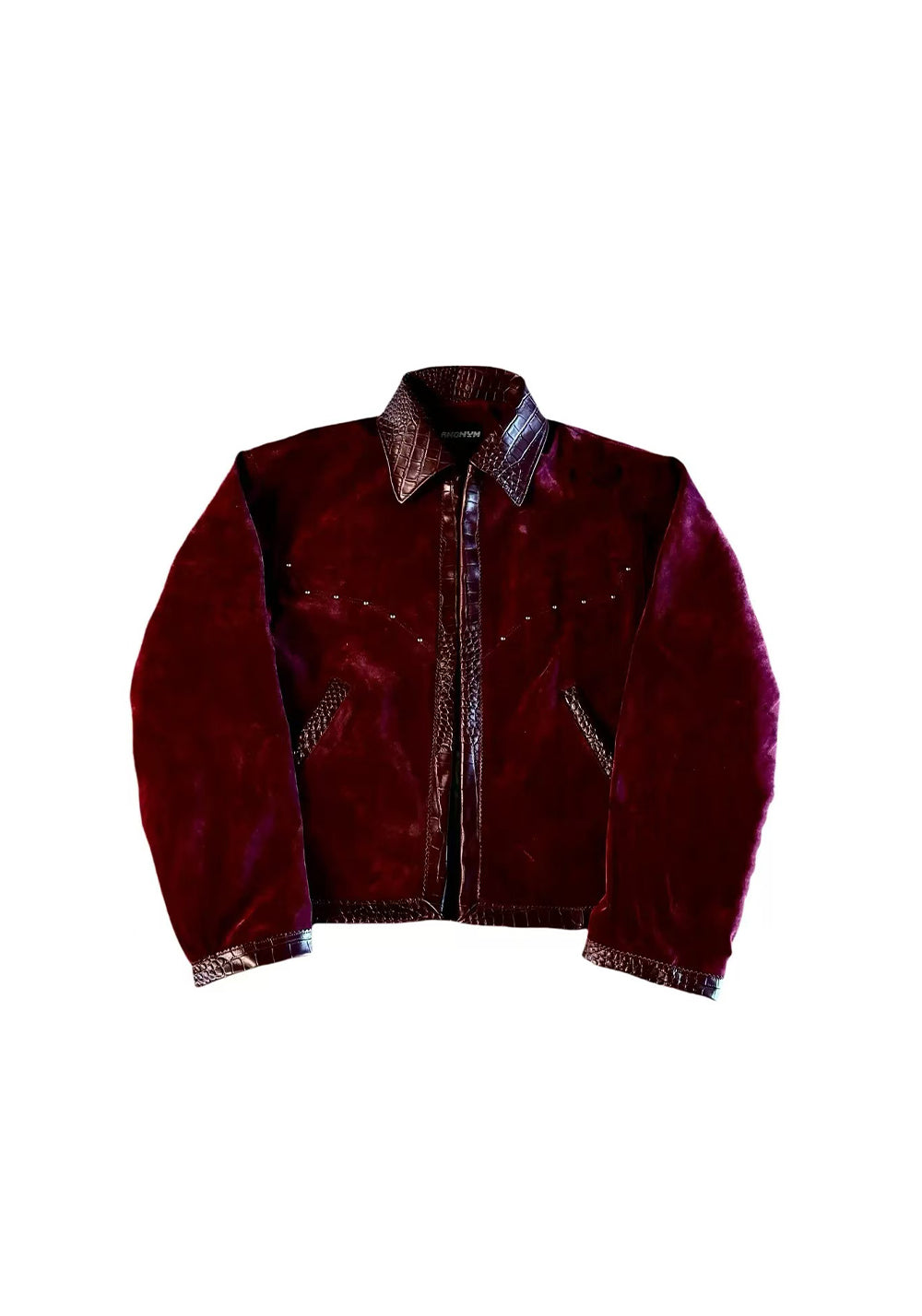 ALLIGATOR VELVET DENIM JKT