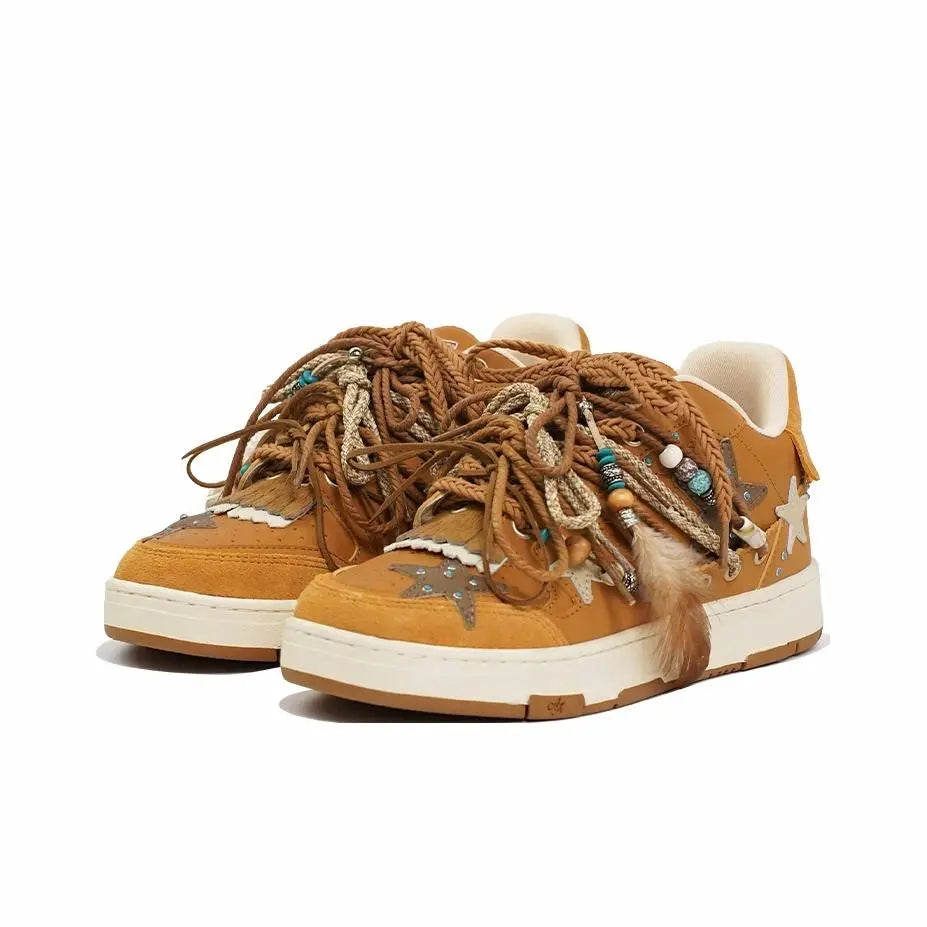 KAALIXTO丨Star Board Shoes-DETECTIVE CHINATOWN 1900 collaboration edition-Ginger - PSYLOS 1, KAALIXTO丨Star Board Shoes-DETECTIVE CHINATOWN 1900 collaboration edition-Ginger, Skate Shoes, KAALIXTO•JAPAN, PSYLOS 1