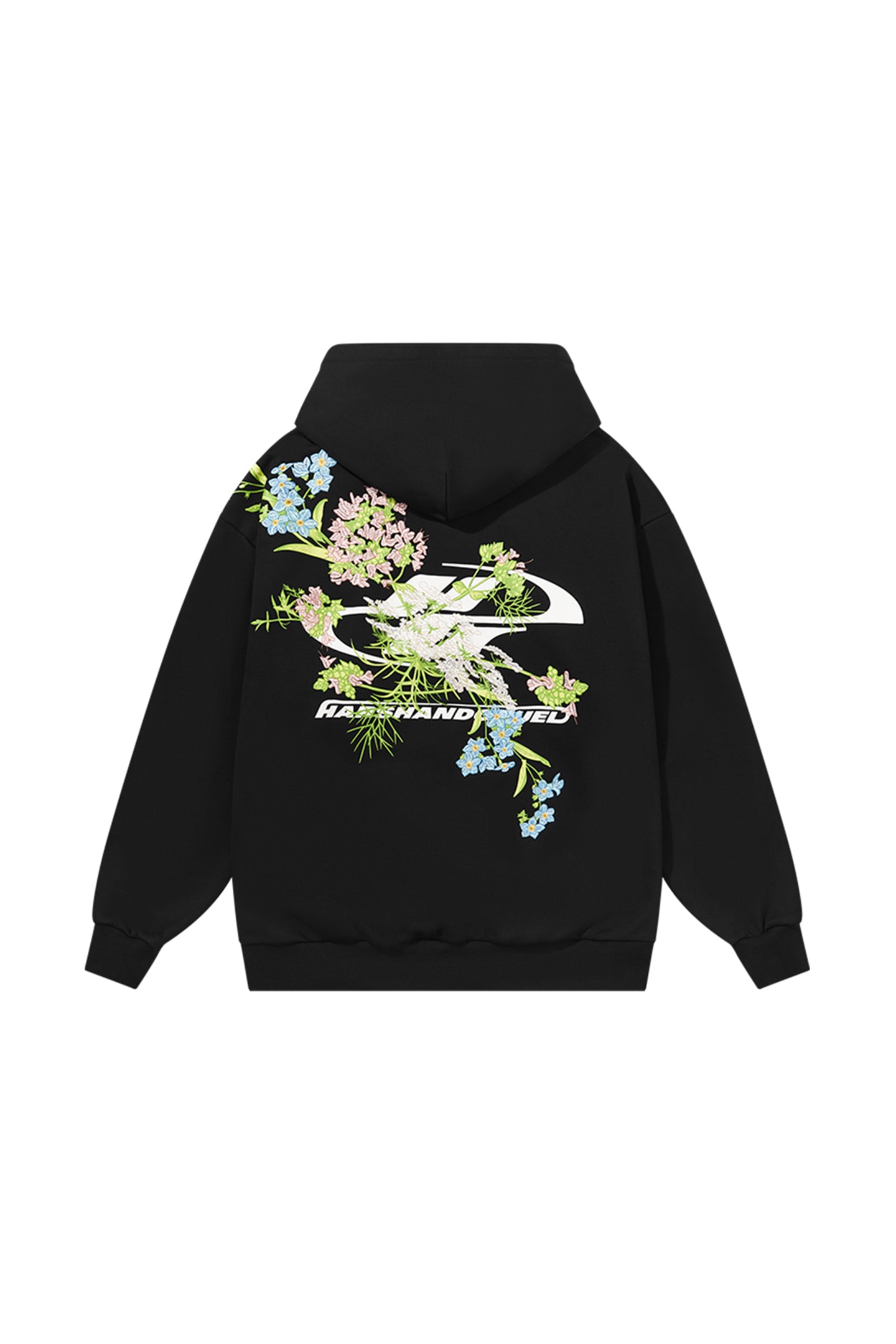 Floral Embroidered Hoodie - PSYLOS 1, Floral Embroidered Hoodie, Hoodie, HARSH AND CRUEL, PSYLOS 1