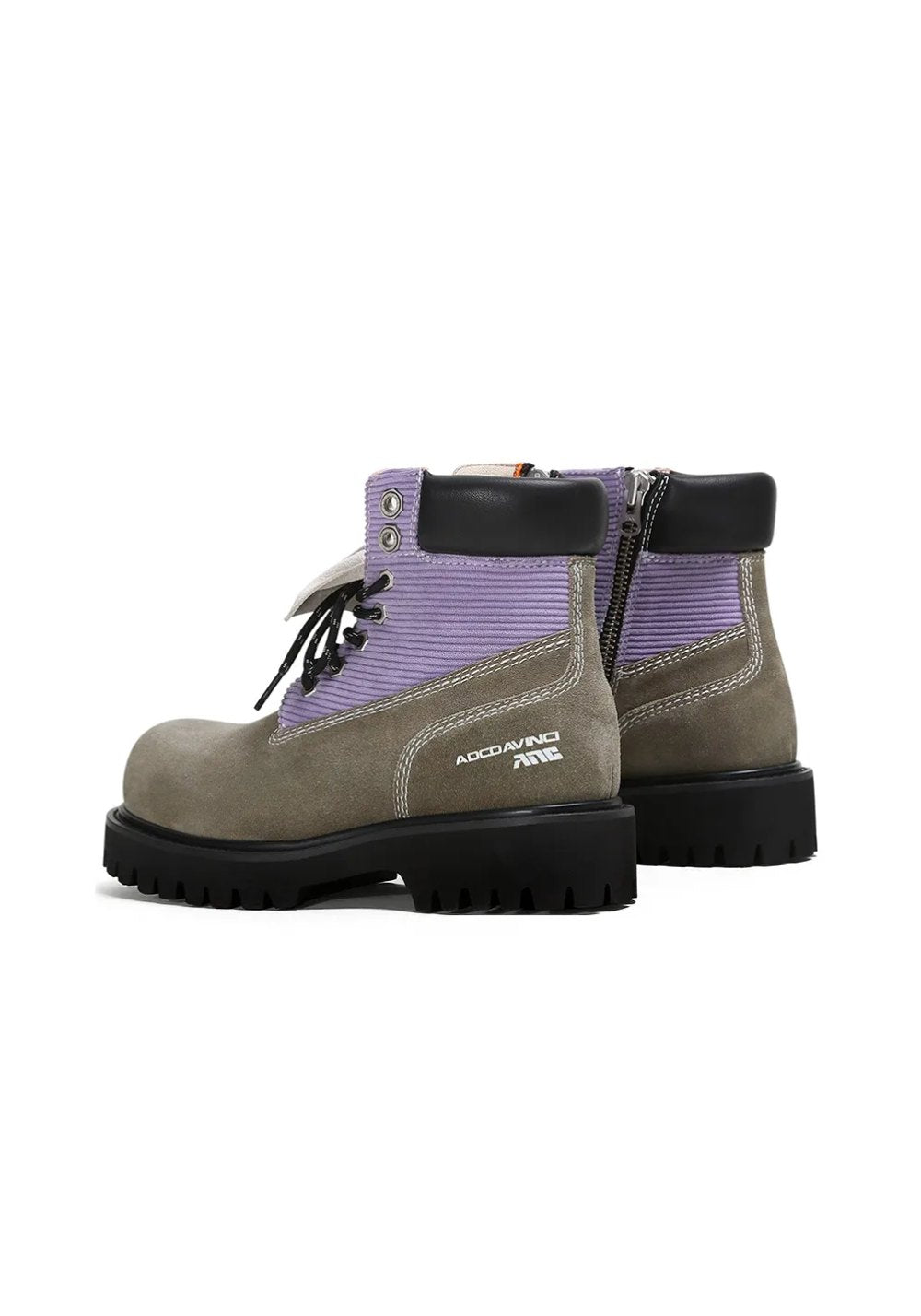 ADC丨Stardust Series Martin Boots-Gray&Purple - PSYLOS 1, ADC丨Stardust Series Martin Boots-Gray&Purple, Boots, ADC, PSYLOS 1