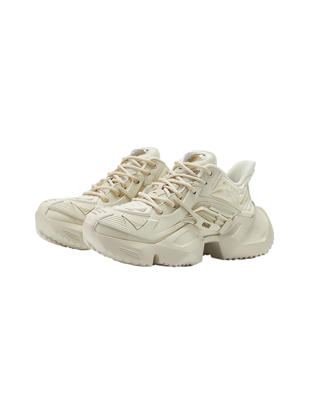 OGR | “Space Mecha 2.0” Chunky Sneaker-Beige - PSYLOS 1, OGR | “Space Mecha 2.0” Chunky Sneaker-Beige, Chunky Sneakers, OGR, PSYLOS 1