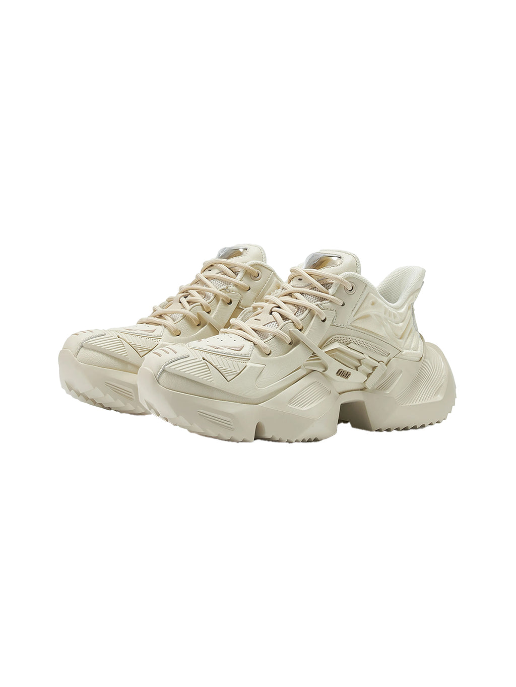 OGR | “Space Mecha 2.0” Chunky Sneaker-Beige - PSYLOS 1, OGR | “Space Mecha 2.0” Chunky Sneaker-Beige, Chunky Sneakers, OGR, PSYLOS 1