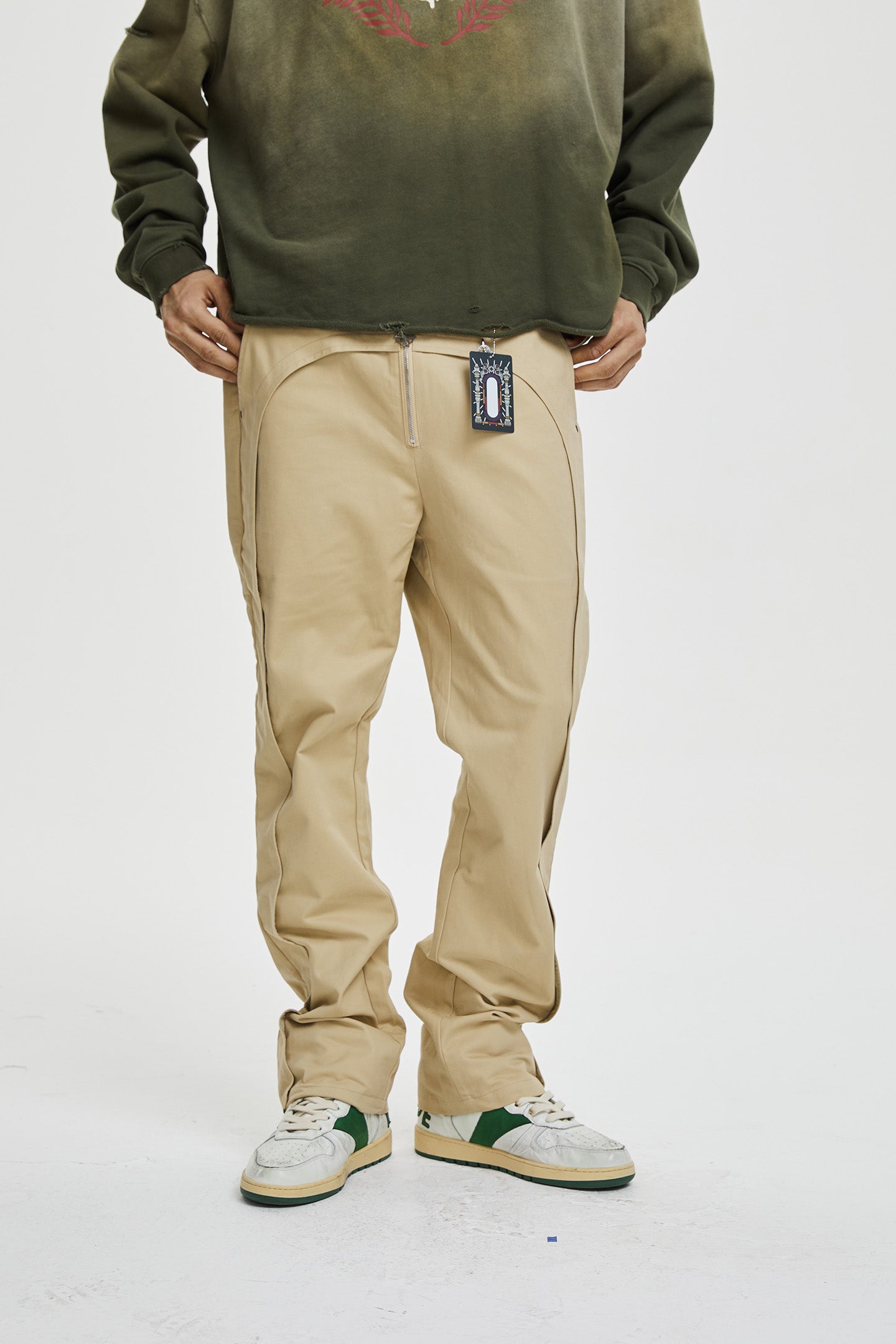 GLACIERBOY丨Khaki Men's Twill Pants - PSYLOS 1, GLACIERBOY丨Khaki Men's Twill Pants, Pants, GLACIERBOY•JAPAN, PSYLOS 1