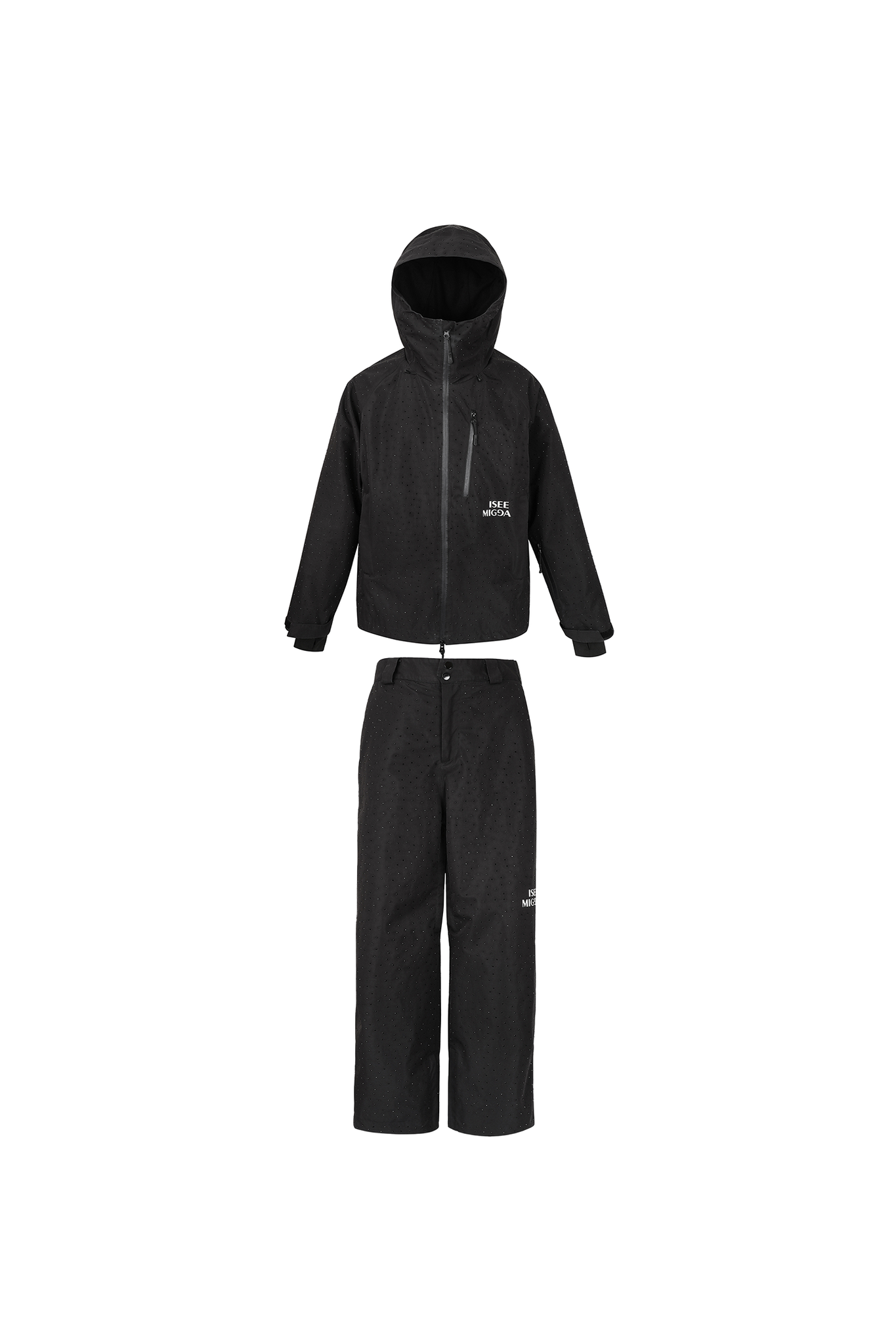 Diamond Black Warrior Ski Suit