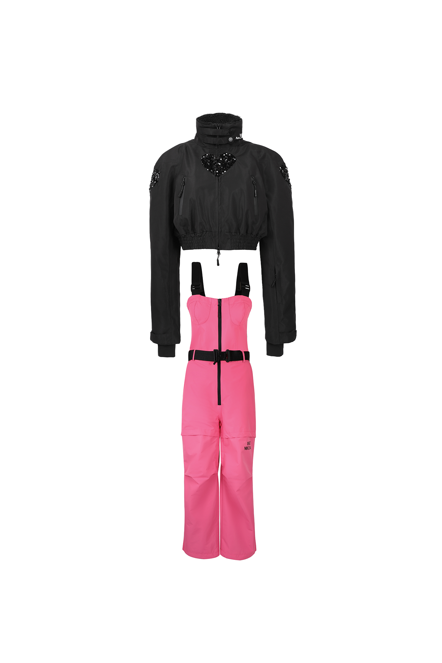 Ski Suit Bib Pants Set