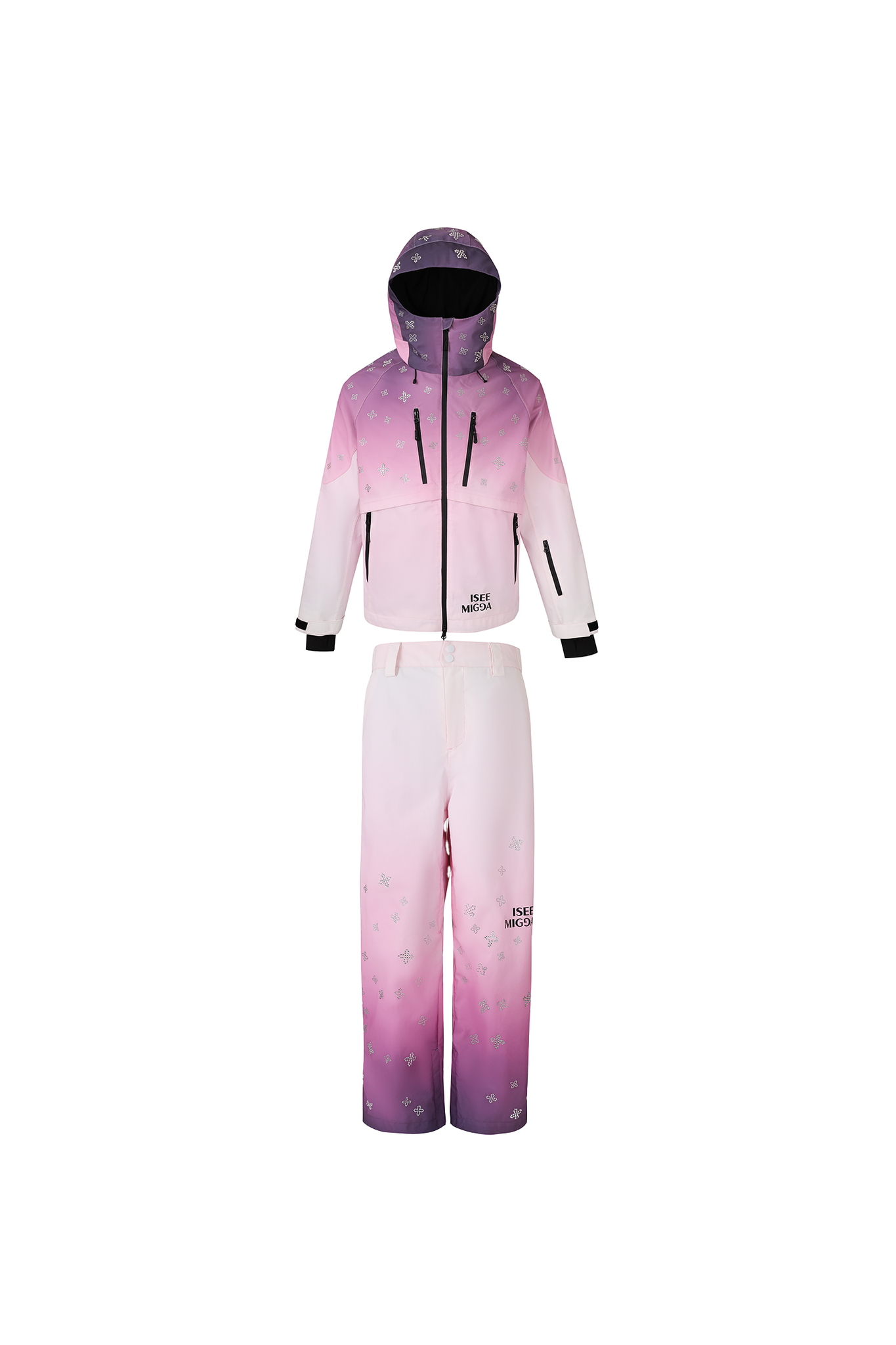 [Sunset Powder Cross] Ski Suit Men's And Women's Models