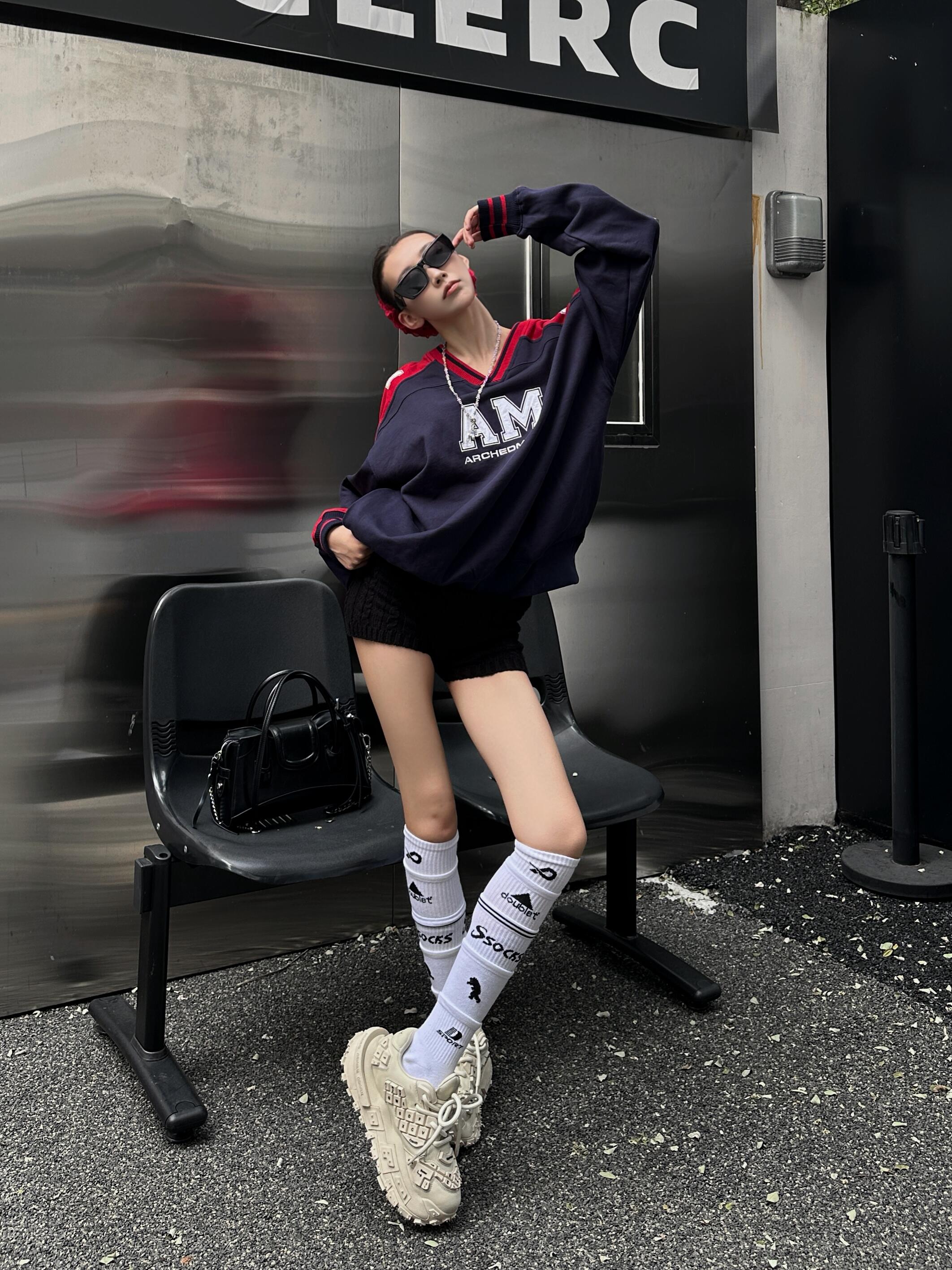 XMZY丨Chunky Keyboard Dad Sneakers -White&Gray - PSYLOS 1, XMZY丨Chunky Keyboard Dad Sneakers -White&Gray, Chunky Sneakers, XMZY•JAPAN, PSYLOS 1