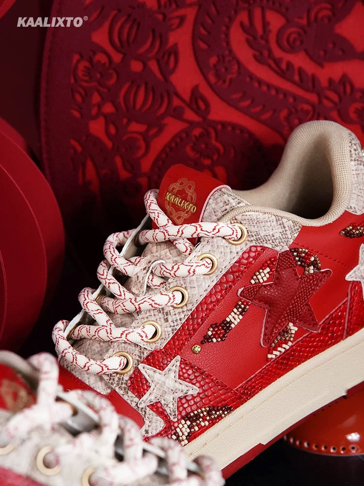 KAALIXTO丨YEAR OF THE SNAKE LIMITED-RED - PSYLOS 1, KAALIXTO丨YEAR OF THE SNAKE LIMITED-RED, Skate Shoes, KAALIXTO•JAPAN, PSYLOS 1