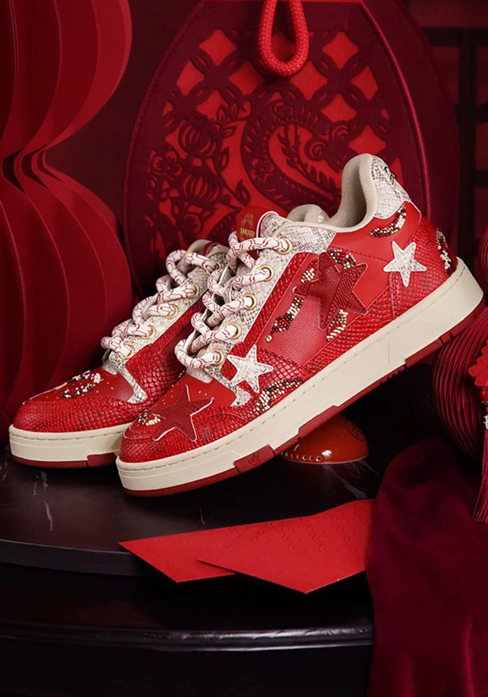 KAALIXTO丨YEAR OF THE SNAKE LIMITED-RED - PSYLOS 1, KAALIXTO丨YEAR OF THE SNAKE LIMITED-RED, Skate Shoes, KAALIXTO•JAPAN, PSYLOS 1