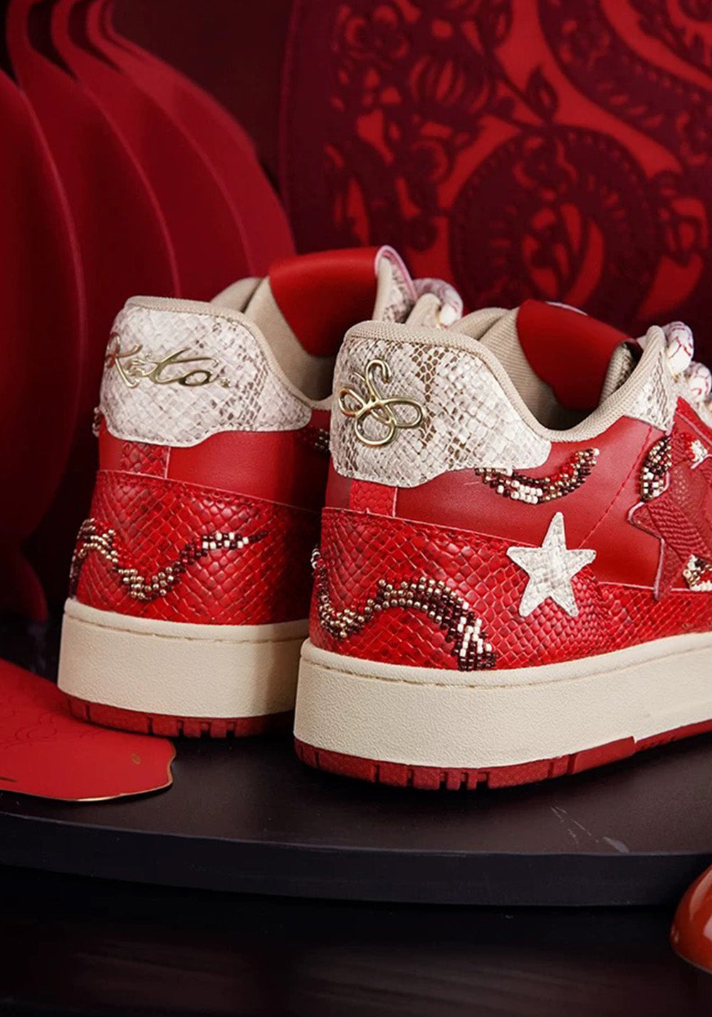 KAALIXTO丨YEAR OF THE SNAKE LIMITED-RED - PSYLOS 1, KAALIXTO丨YEAR OF THE SNAKE LIMITED-RED, Skate Shoes, KAALIXTO•JAPAN, PSYLOS 1