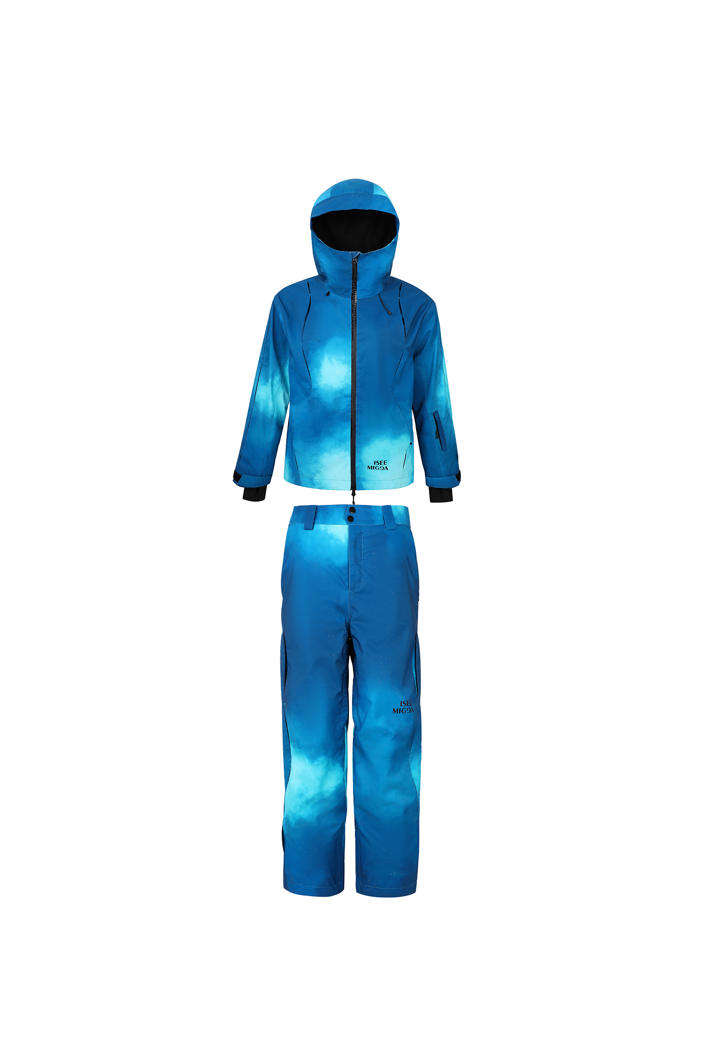 Undersea Starry Sky Ski Suit