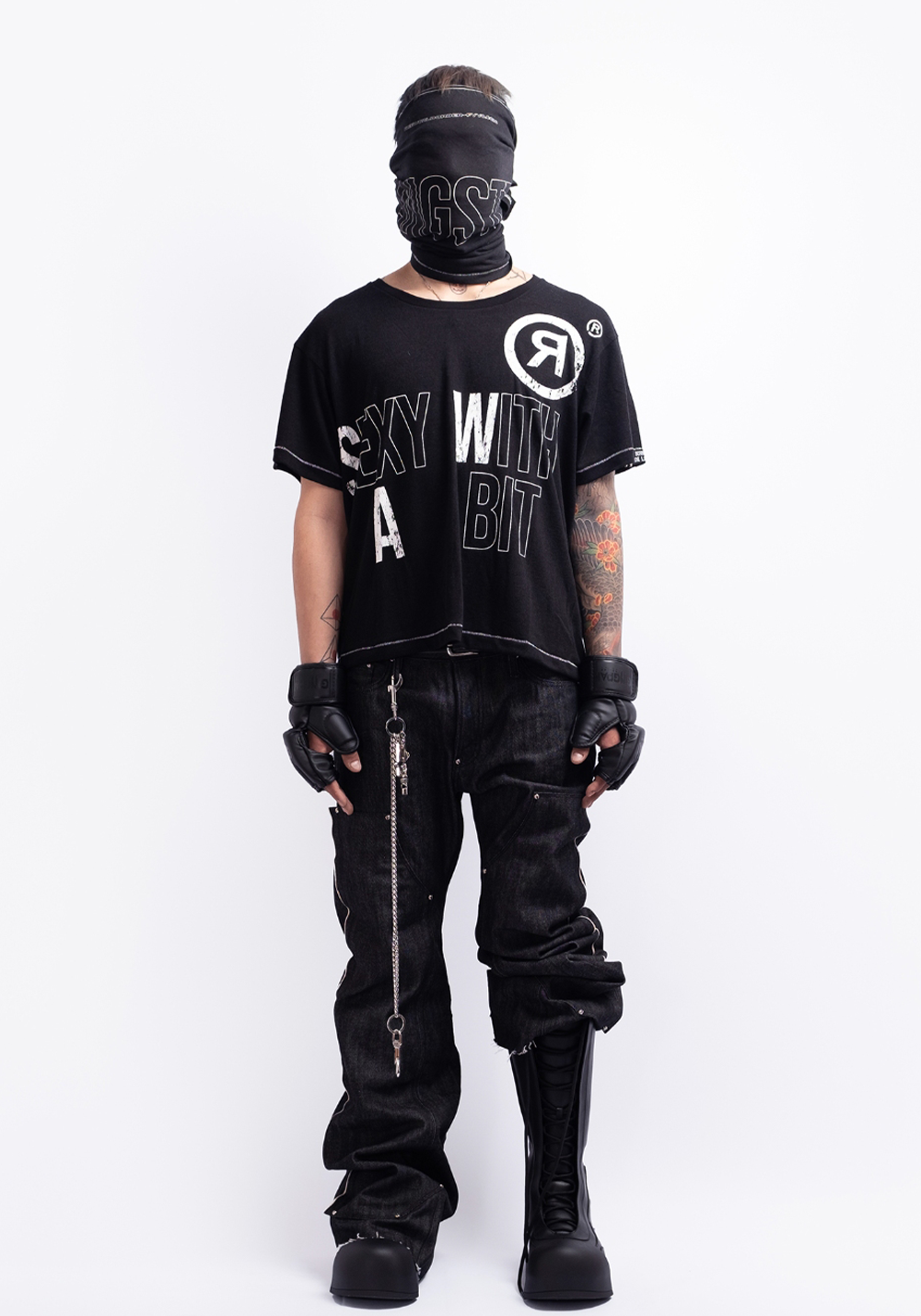 FVVO丨“SEXY WITH A BIT”DTG Printed T-Shirt-Black - PSYLOS 1, FVVO丨“SEXY WITH A BIT”DTG Printed T-Shirt-Black, T-Shirt, FREE WORLD ORDER, PSYLOS 1