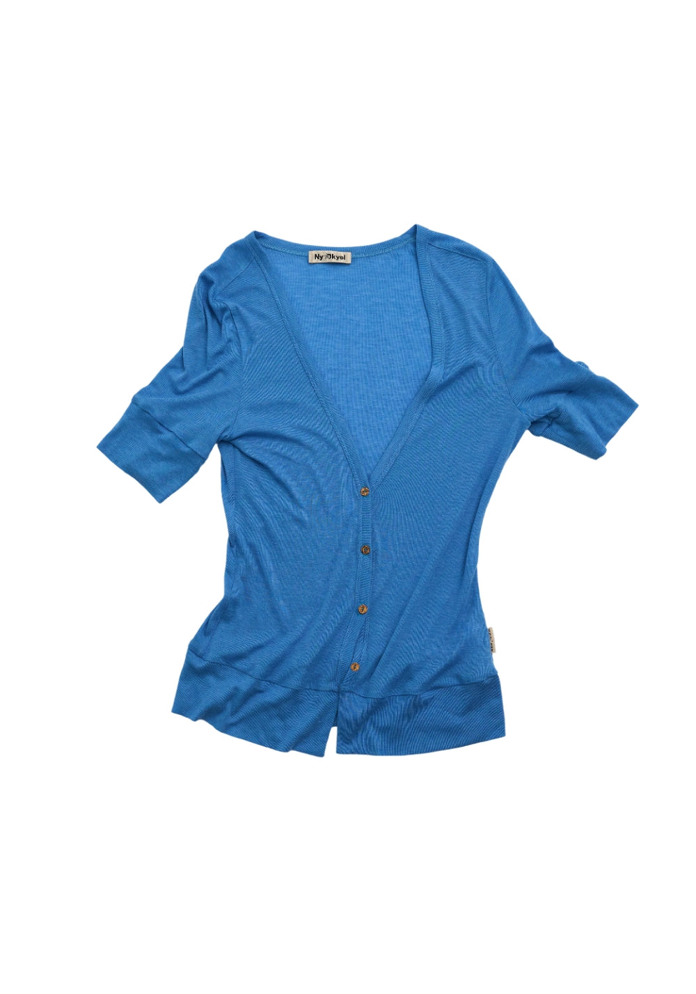 NyDkyel丨Lightweight Wool Knit Cardigan-Blue - PSYLOS 1, NyDkyel丨Lightweight Wool Knit Cardigan-Blue, Shirts, NyDkyel, PSYLOS 1