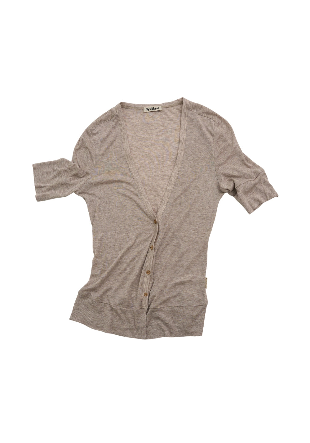 NyDkyel丨Lightweight Wool Knit Cardigan-Gray - PSYLOS 1, NyDkyel丨Lightweight Wool Knit Cardigan-Gray, Shirts, NyDkyel, PSYLOS 1