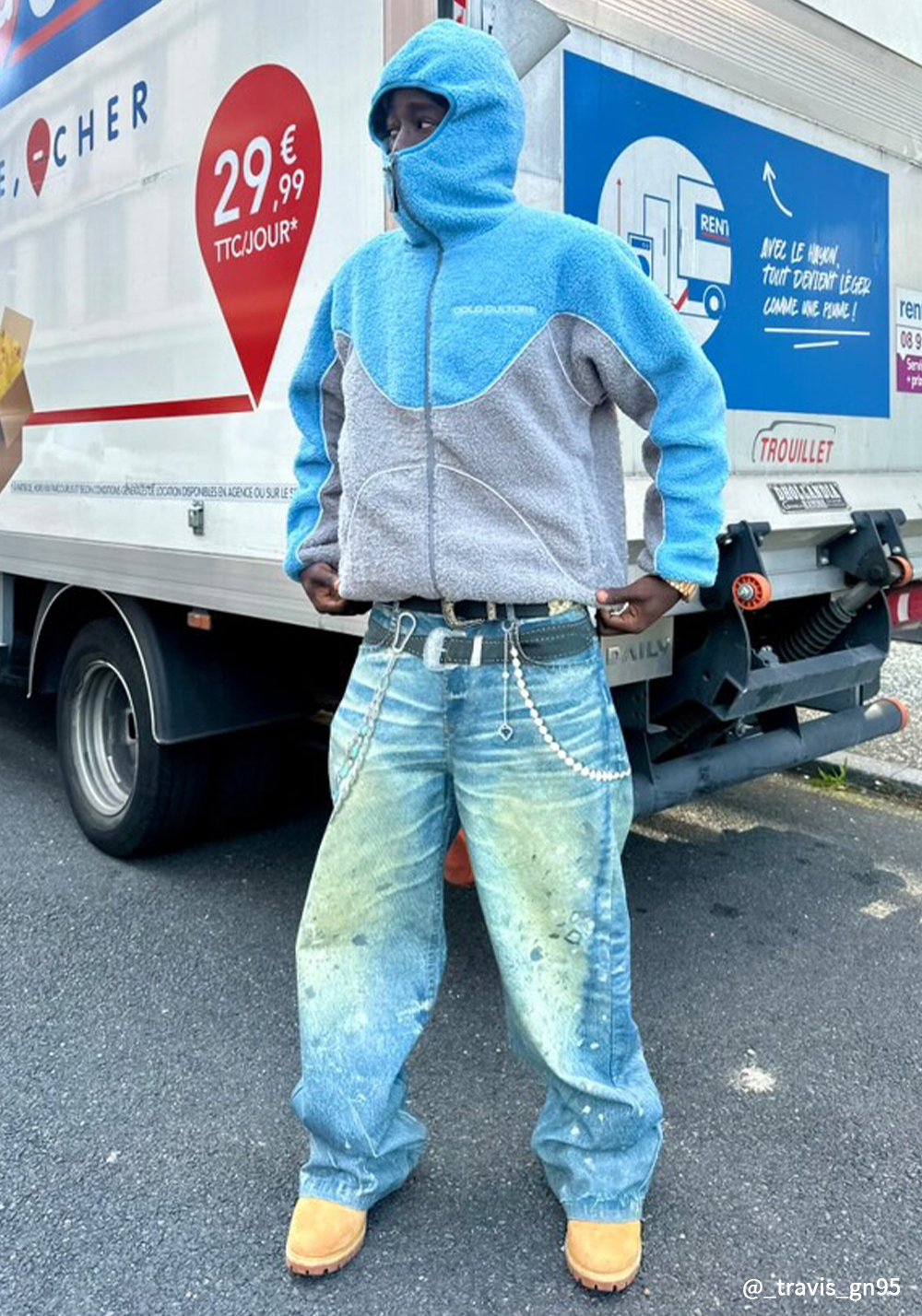 YADcrew丨3D Printed Street Vintage Jeans - PSYLOS 1, YADcrew丨3D Printed Street Vintage Jeans, Jeans, YADcrew•JAPAN, PSYLOS 1