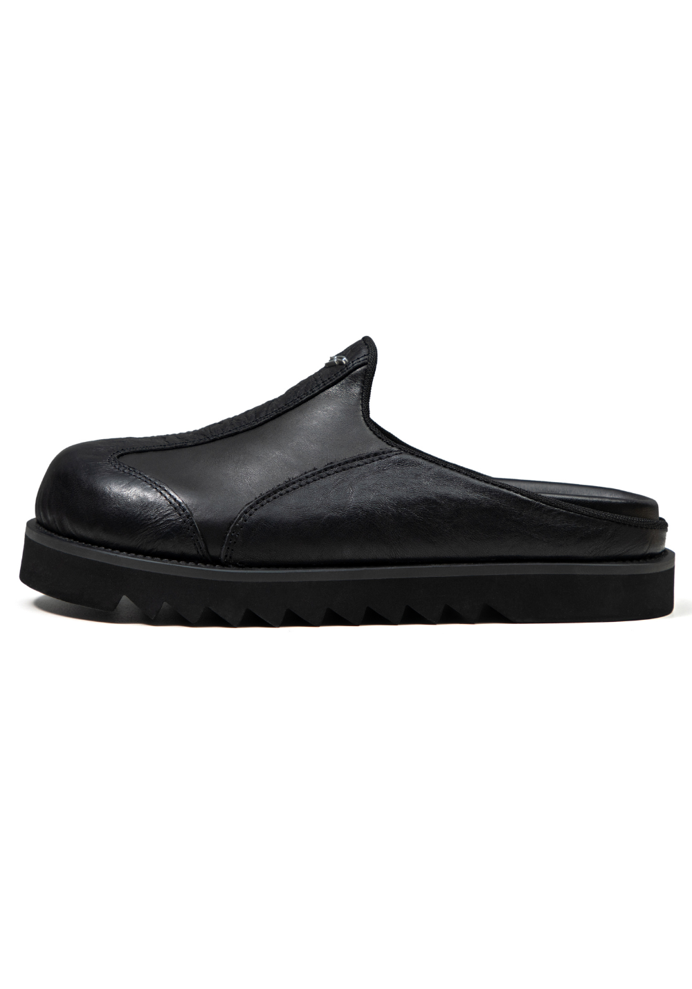 Leather Loafer - Black - PSYLOS 1